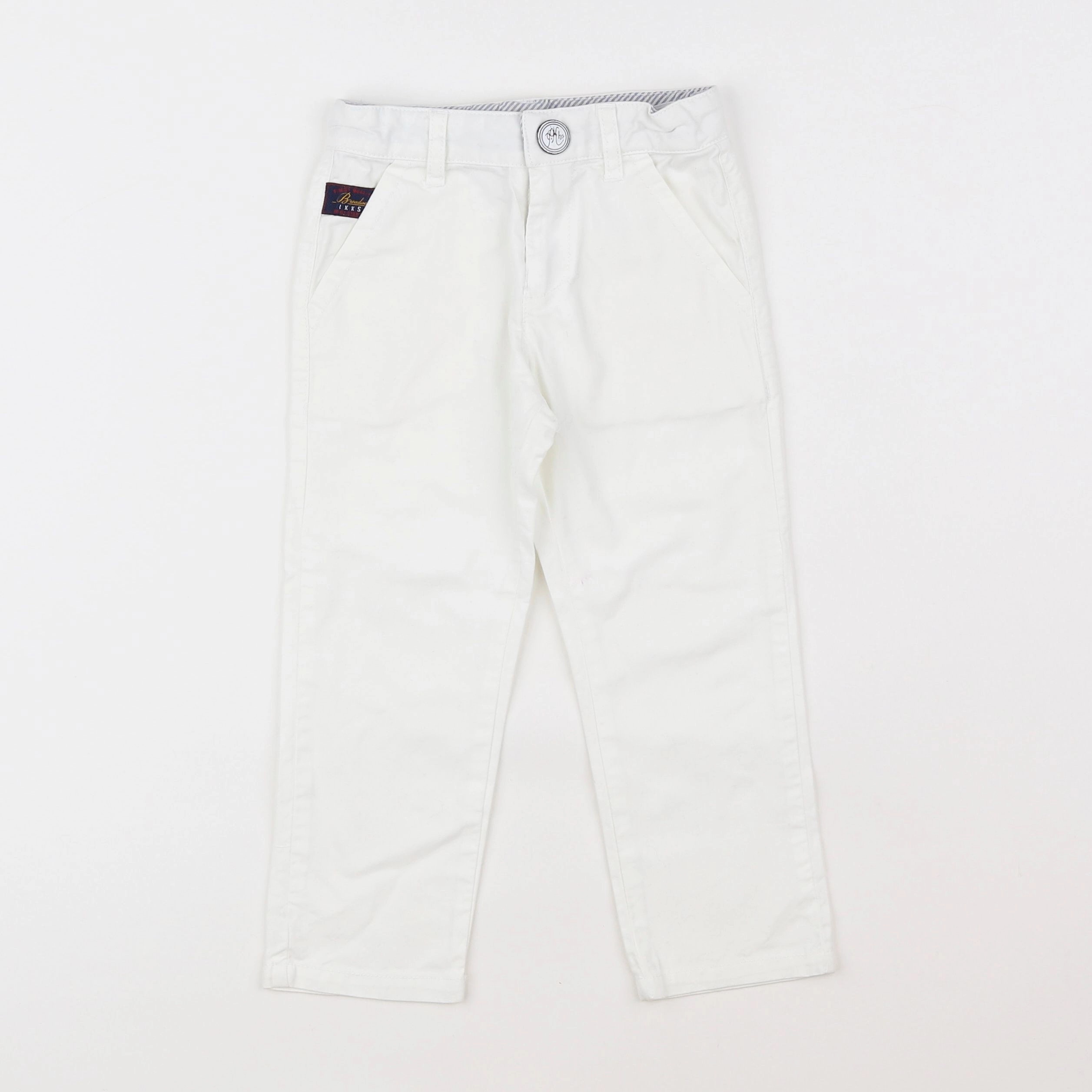 IKKS - pantalon blanc - 3 ans