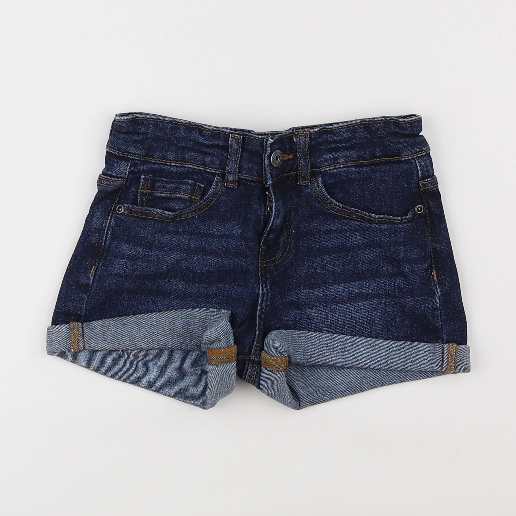 Vertbaudet - short bleu - 6 ans