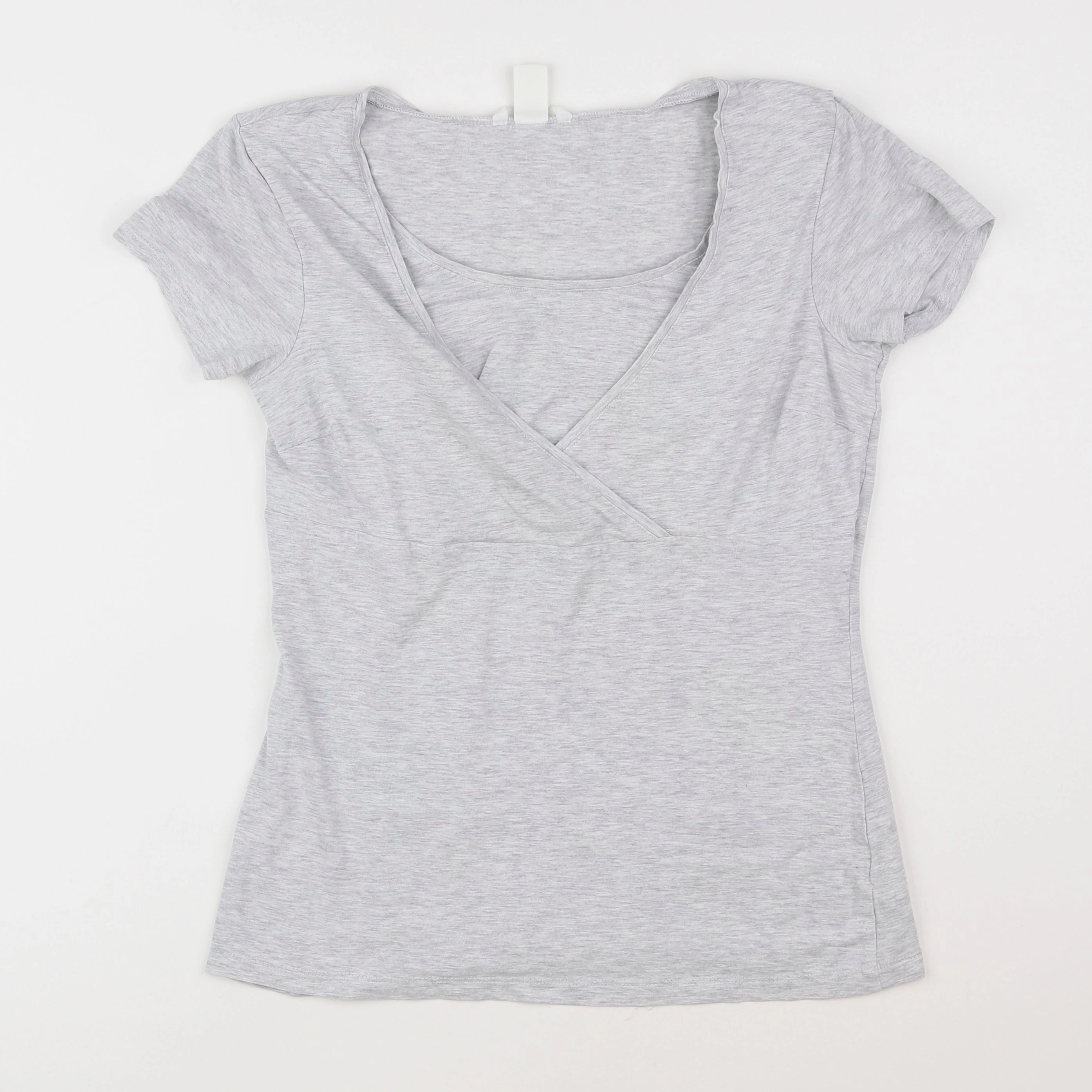 H&M - tee-shirt grossesse gris - 38