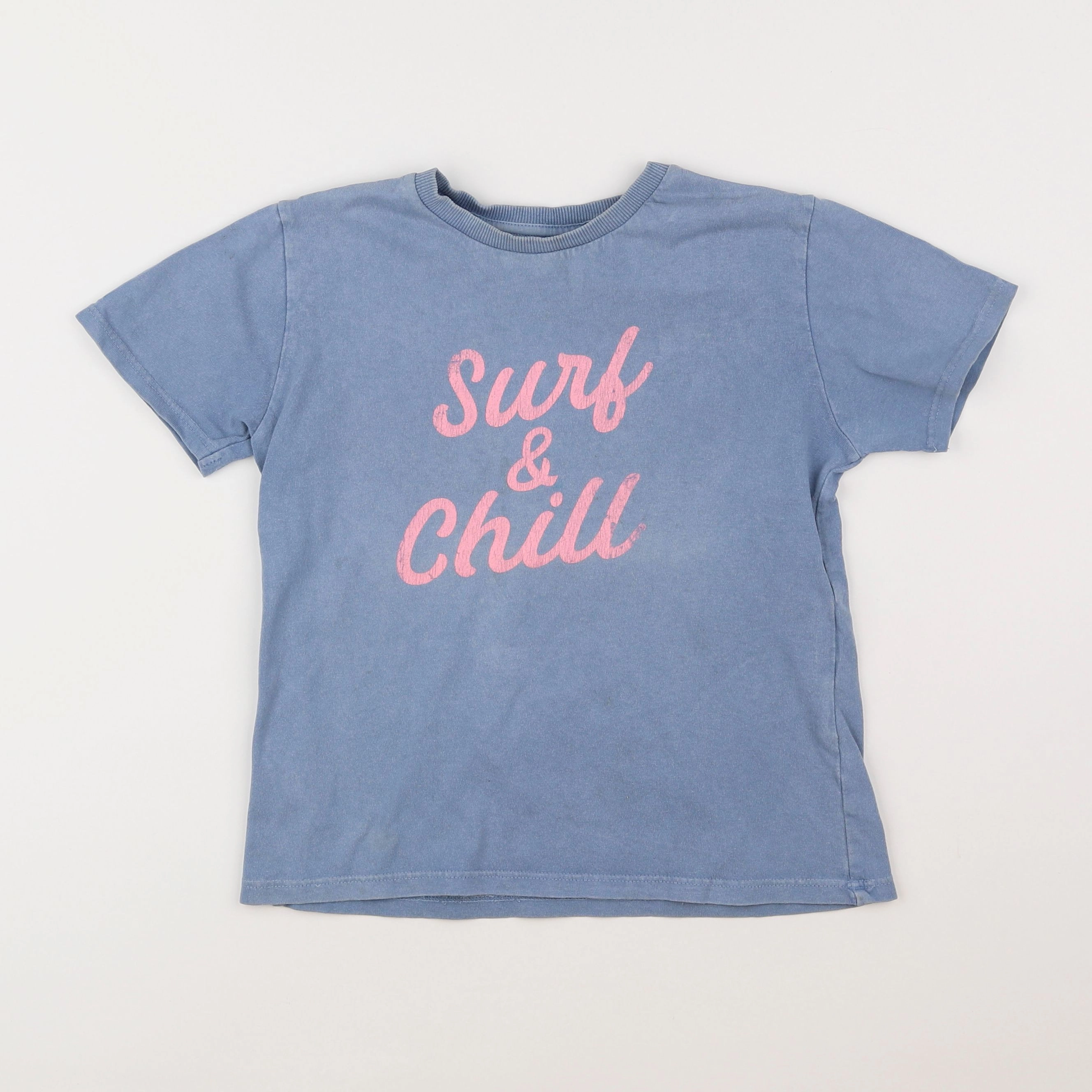 Zara - tee-shirt bleu - 6 ans