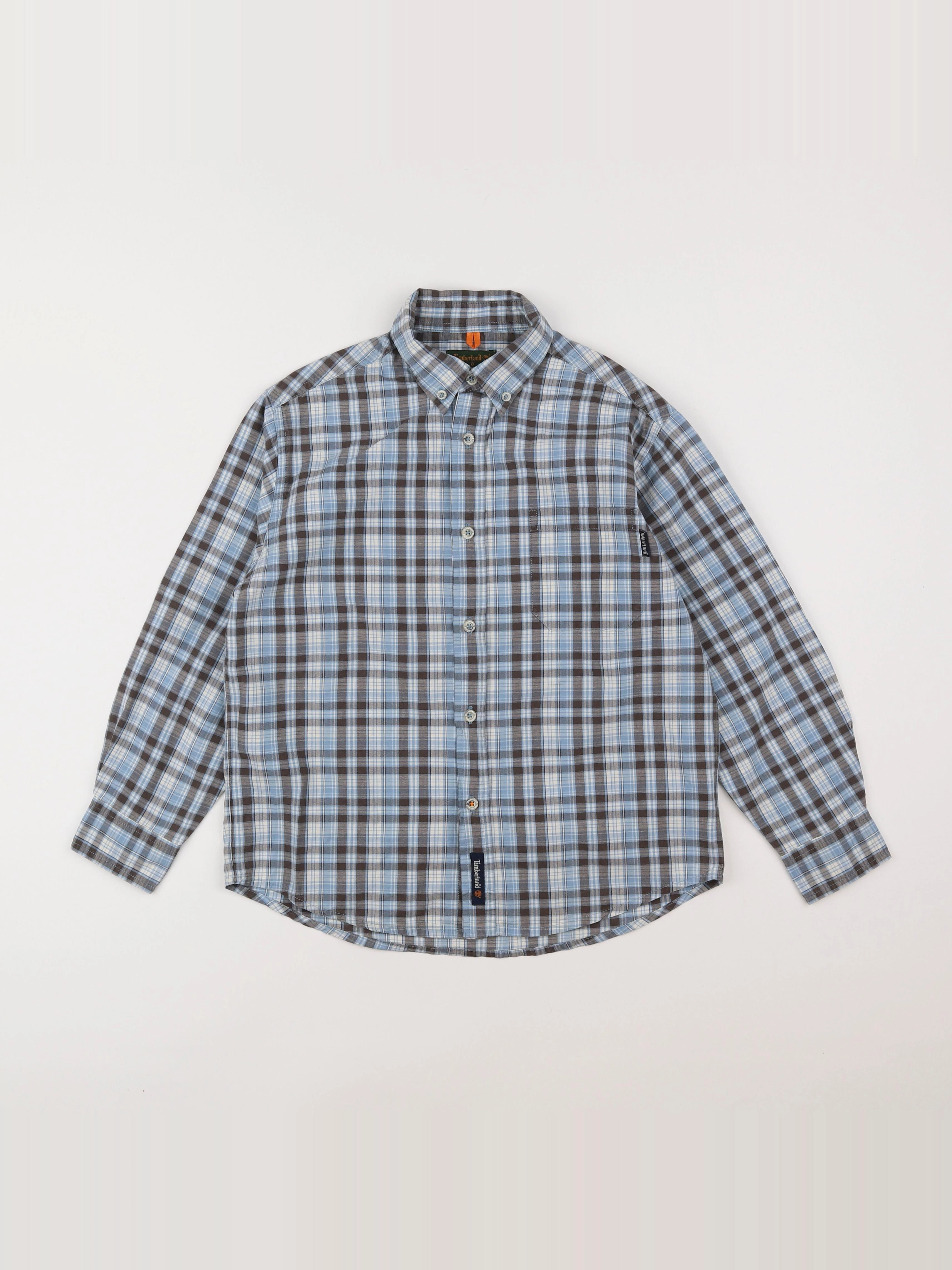 Timberland - chemise bleu - 8 ans