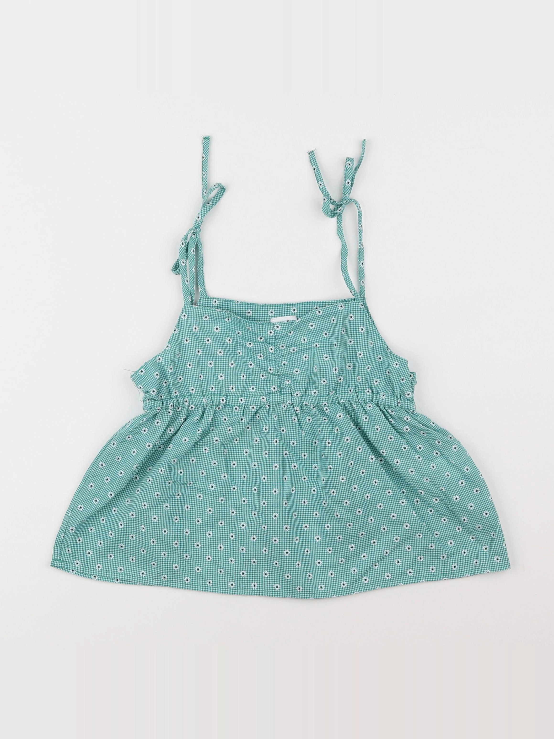 Little Karl Marc John - blouse blanc, vert - 10 ans