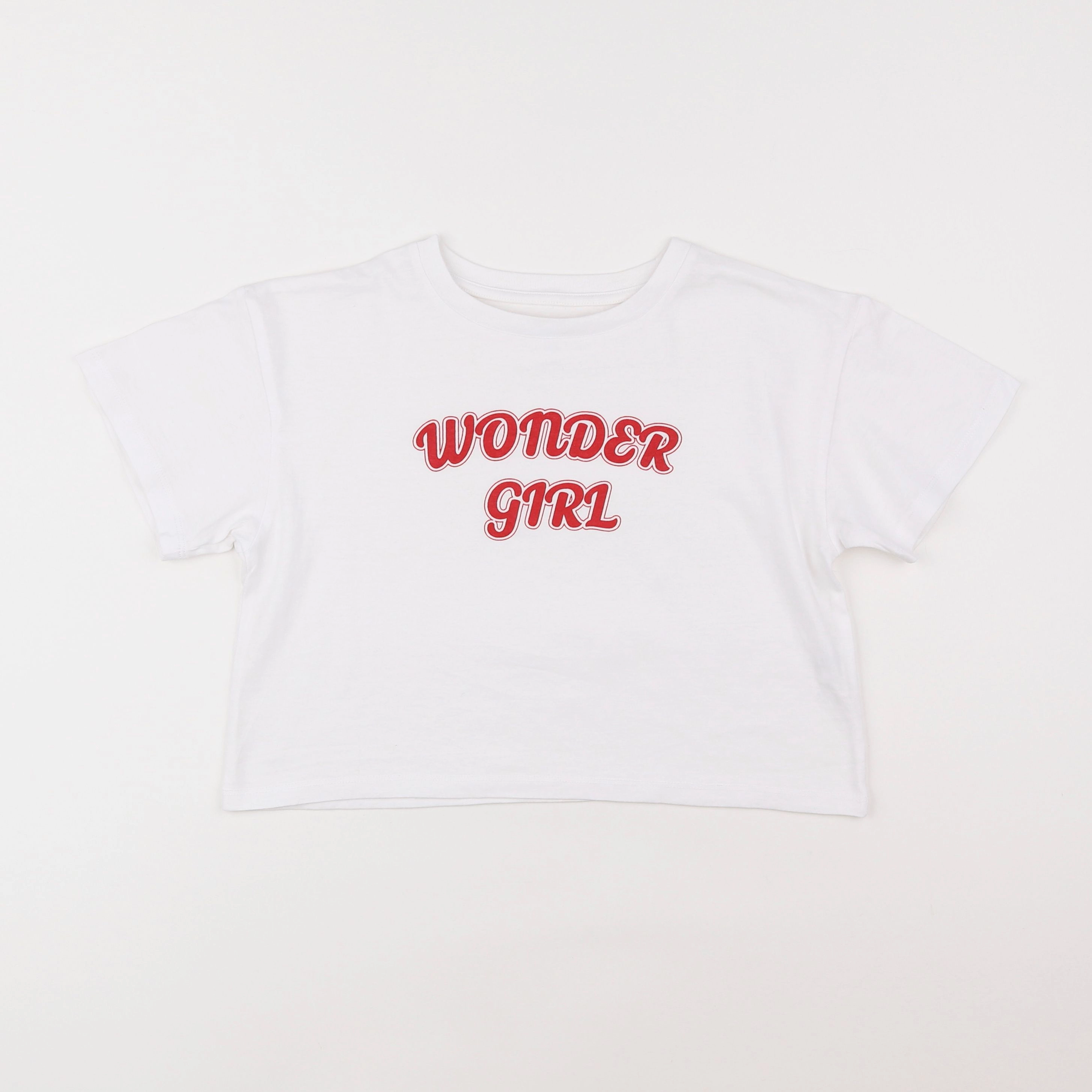 Monoprix - tee-shirt blanc - 8 ans