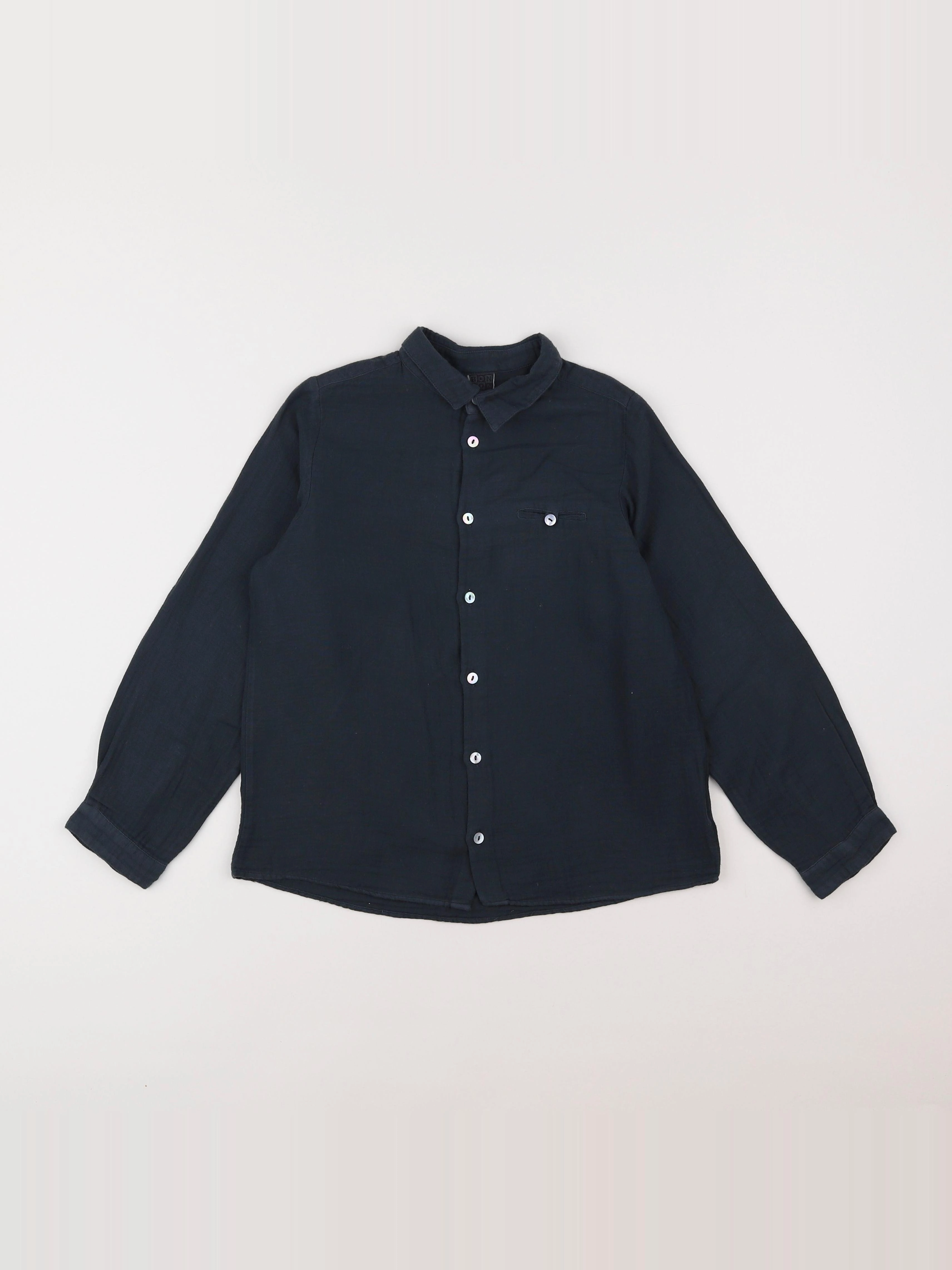 Bonton - chemise gris - 10 ans