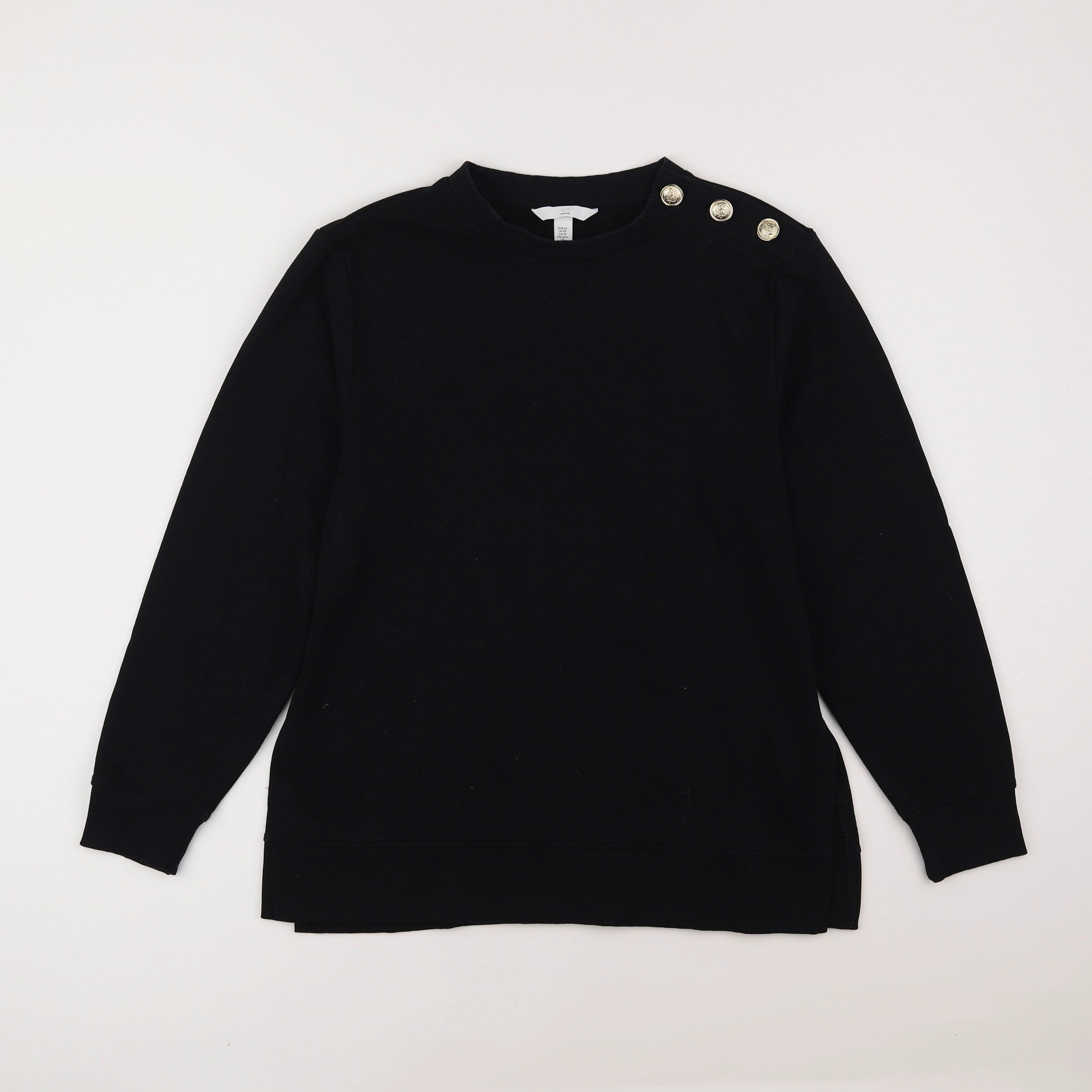 H&M - sweat grossesse noir - 34