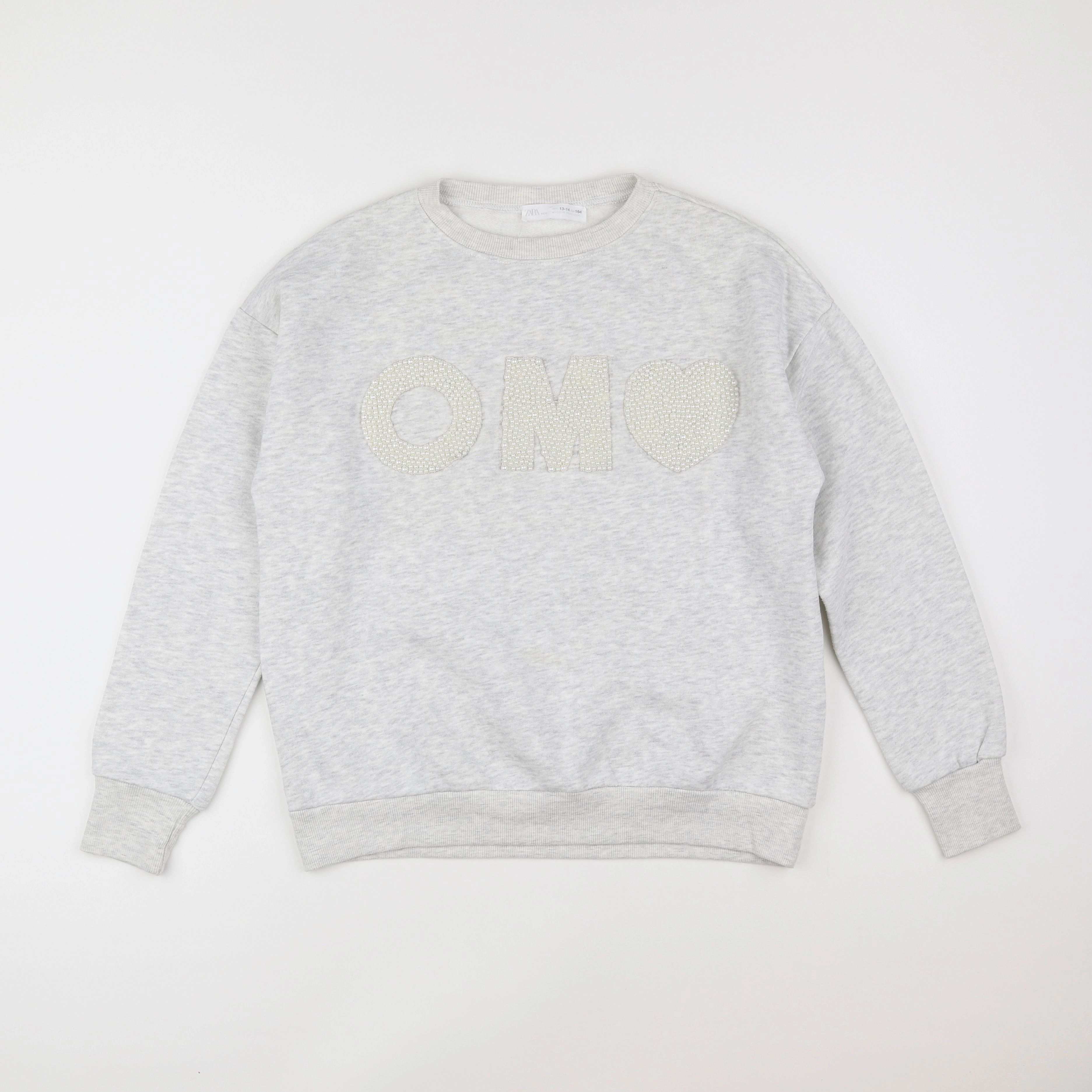 Zara - sweat gris - 13/14 ans