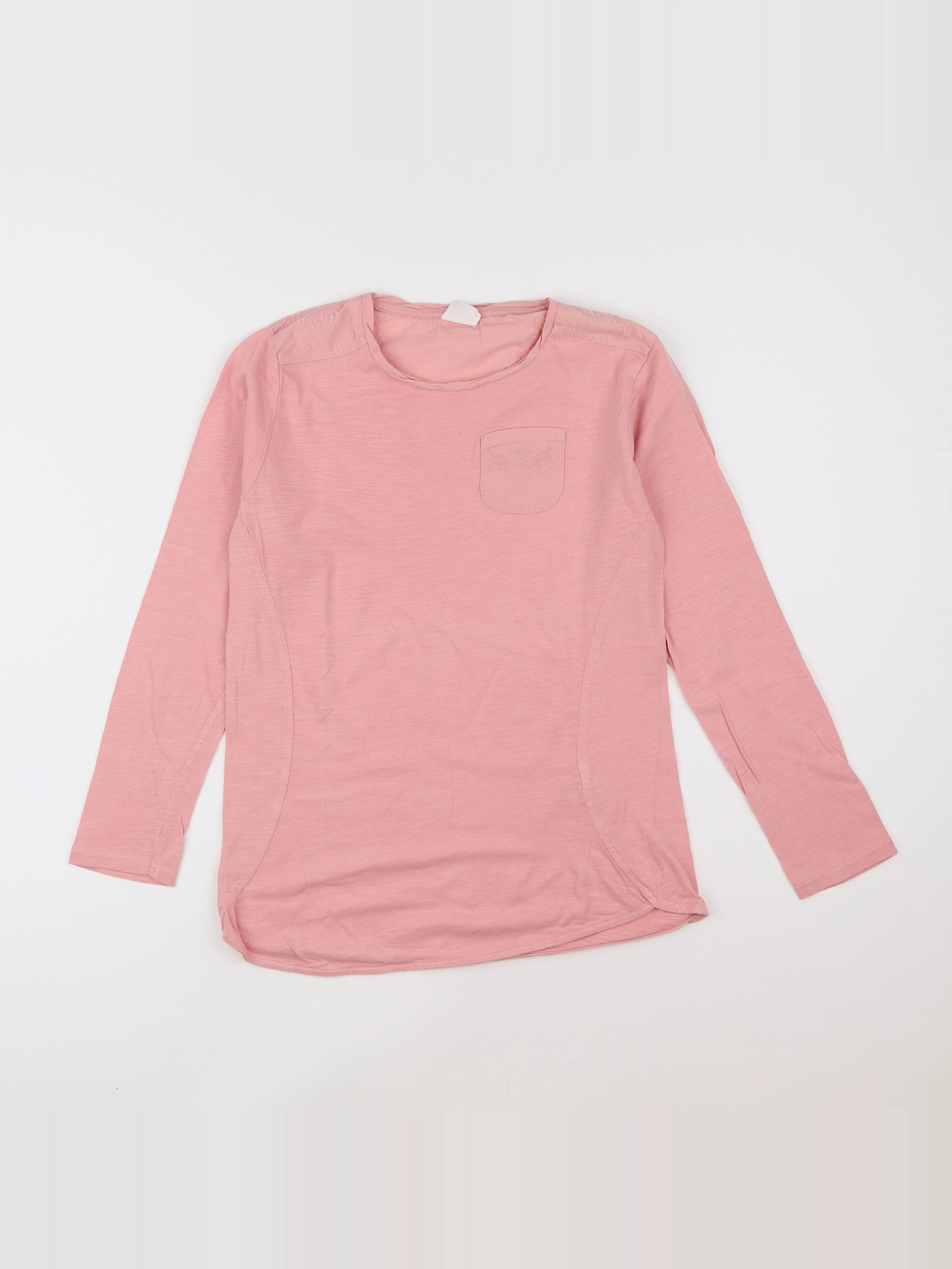 Zara - tee-shirt rose - 11/12 ans