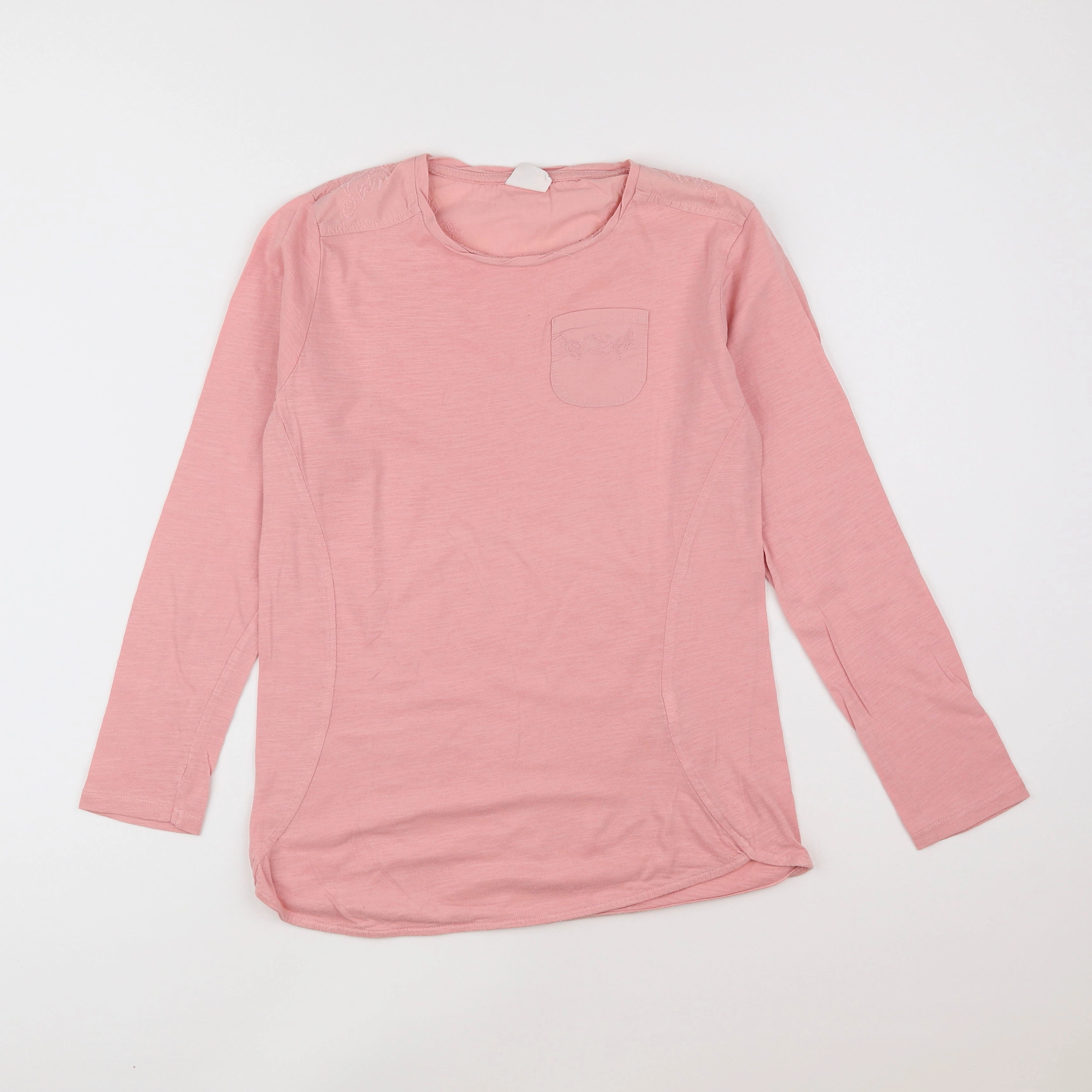 Zara - tee-shirt rose - 11/12 ans