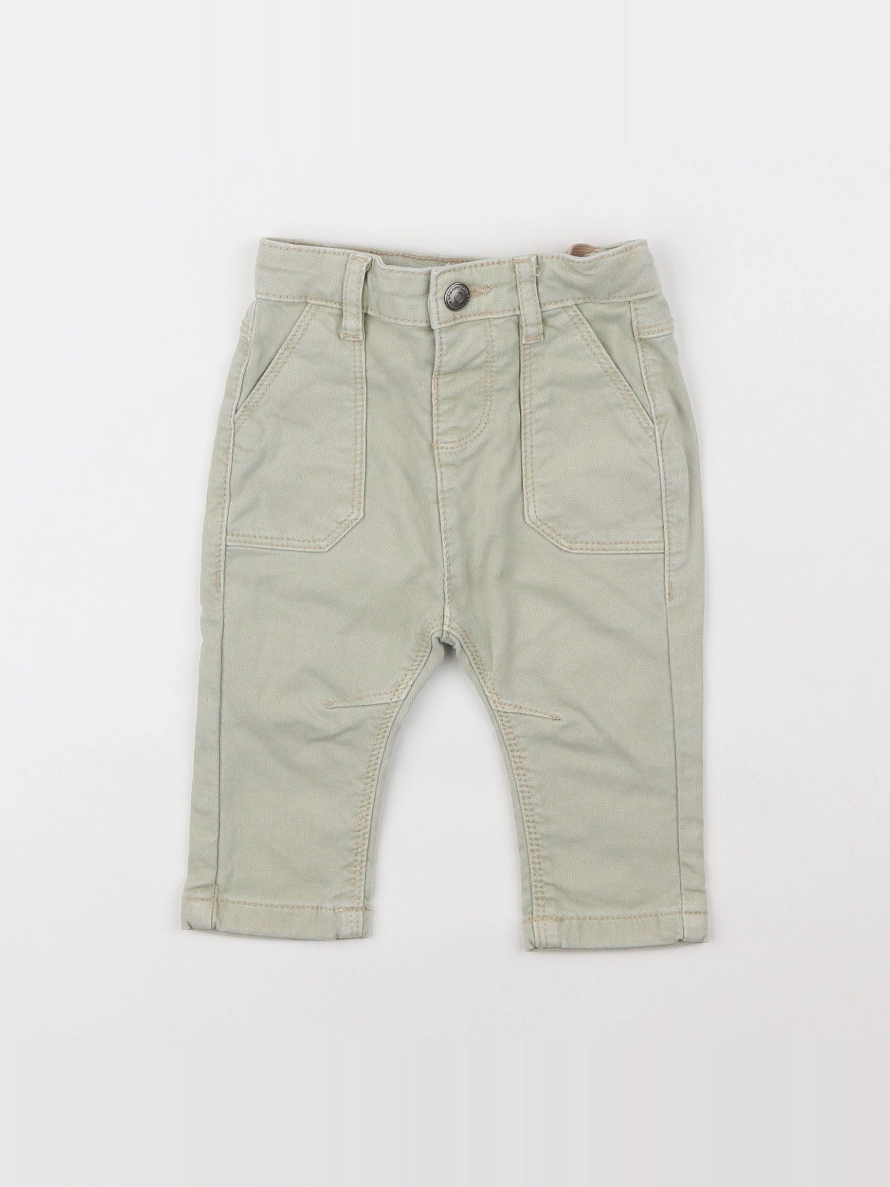 Tape à l'oeil - pantalon beige - 6 mois