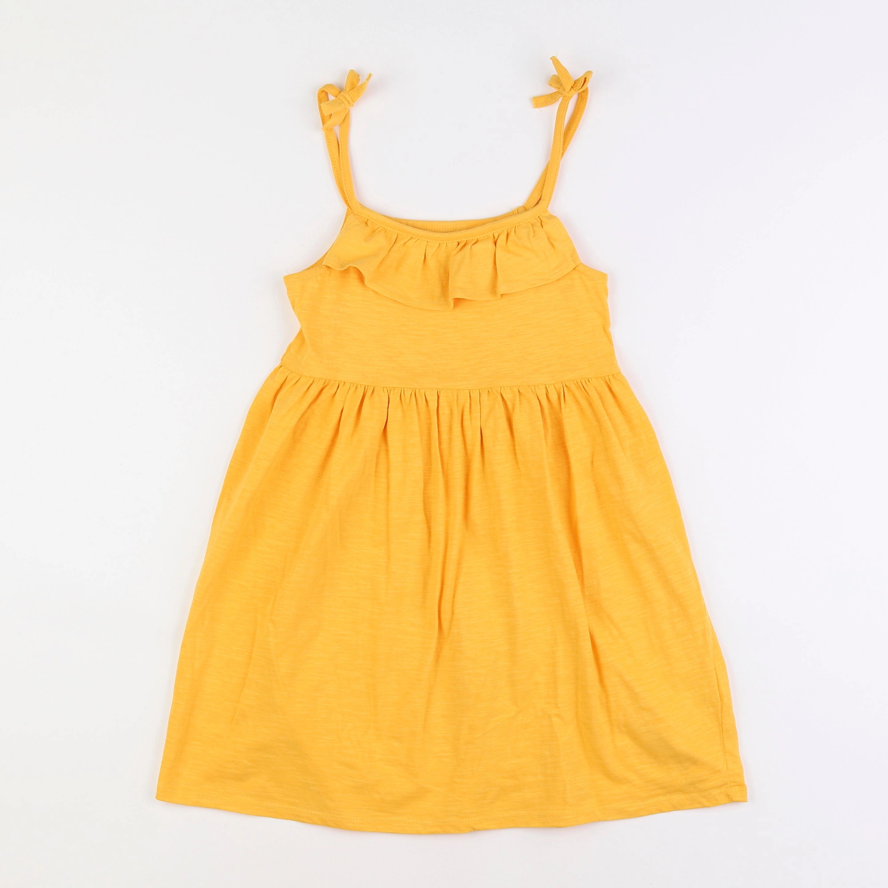 Vertbaudet - robe jaune - 8 ans