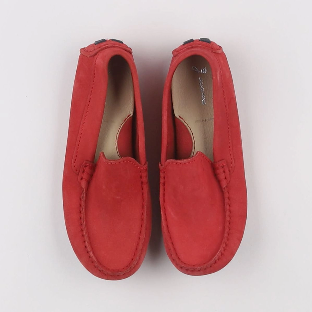 Jacadi - mocassins rouge - pointure 34