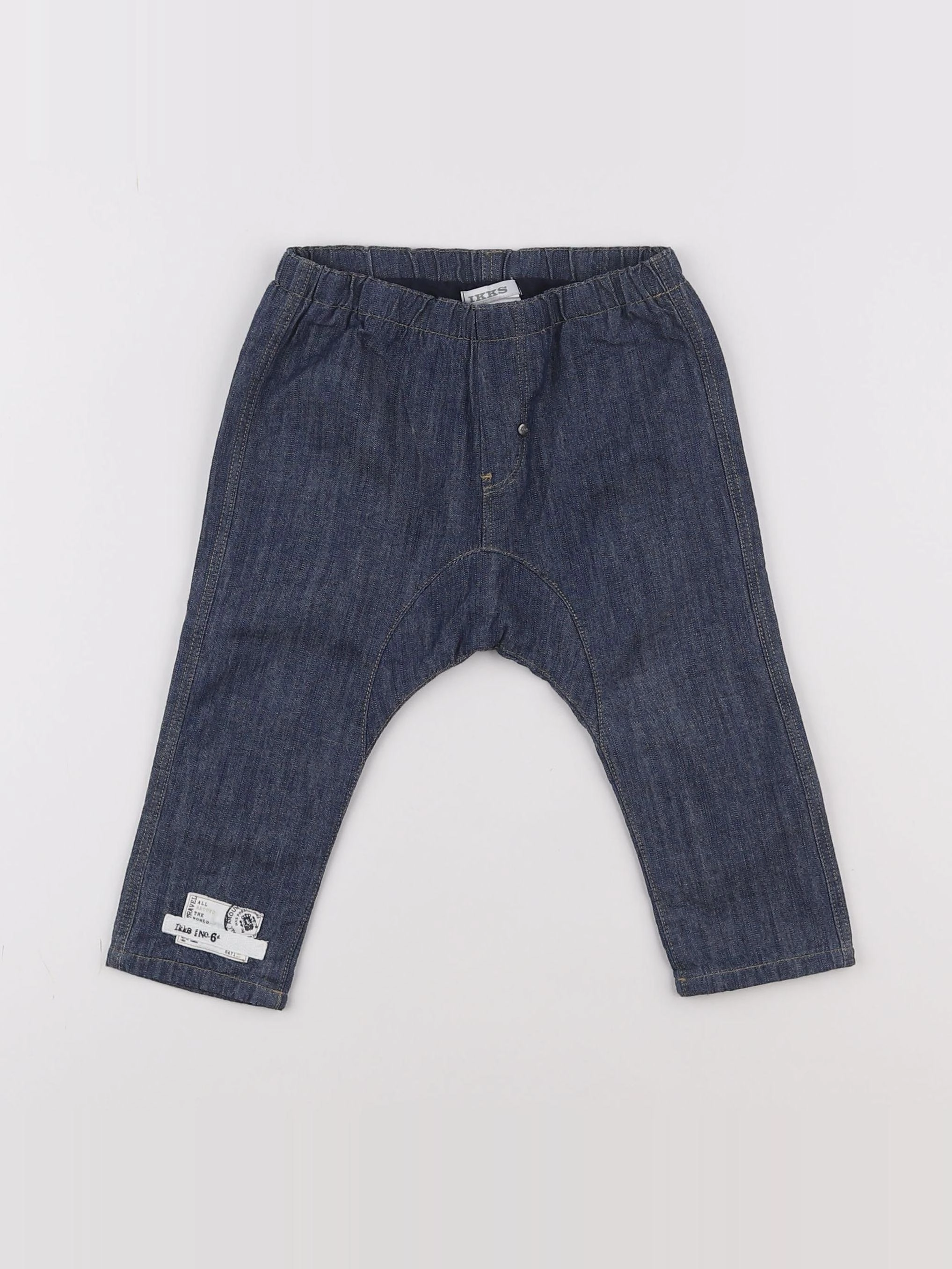 IKKS - sarouel bleu - 12 mois