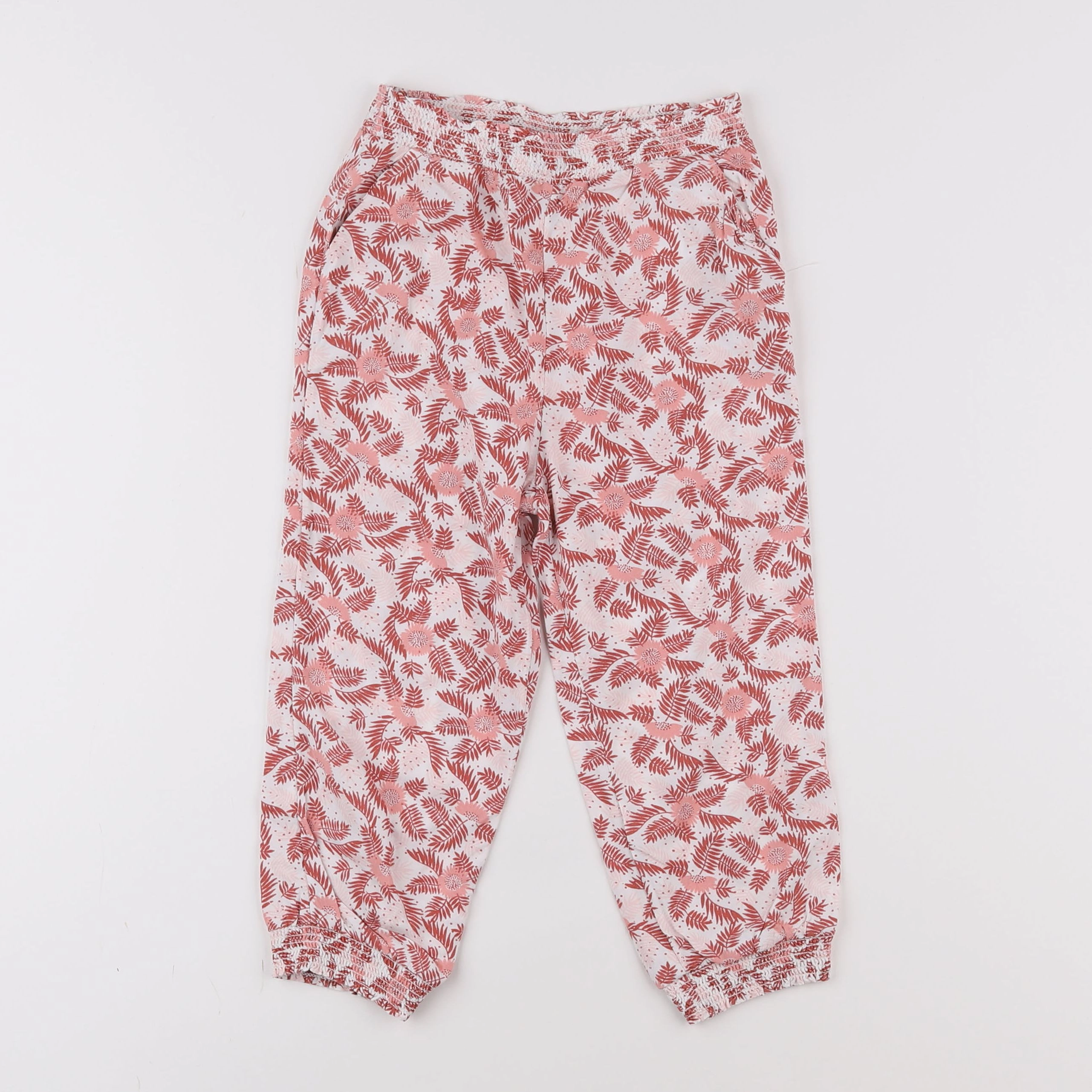 Vertbaudet - pantalon rose - 6 ans