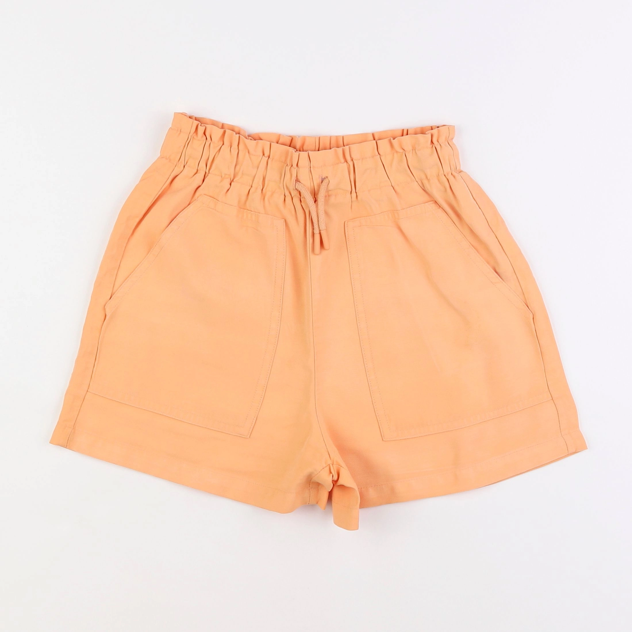 Zara - short orange - 11/12 ans