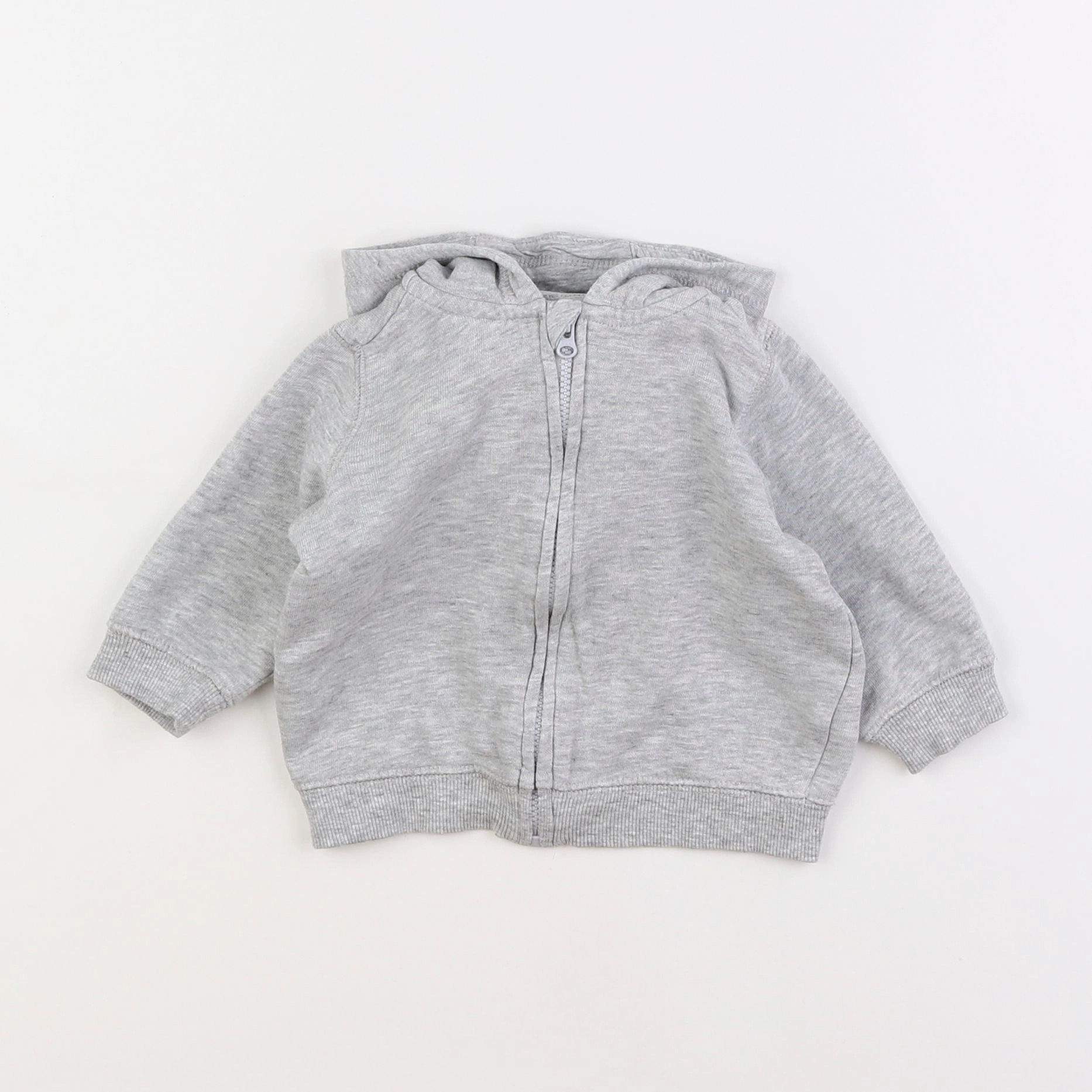 H&M - sweat gris - 3 mois