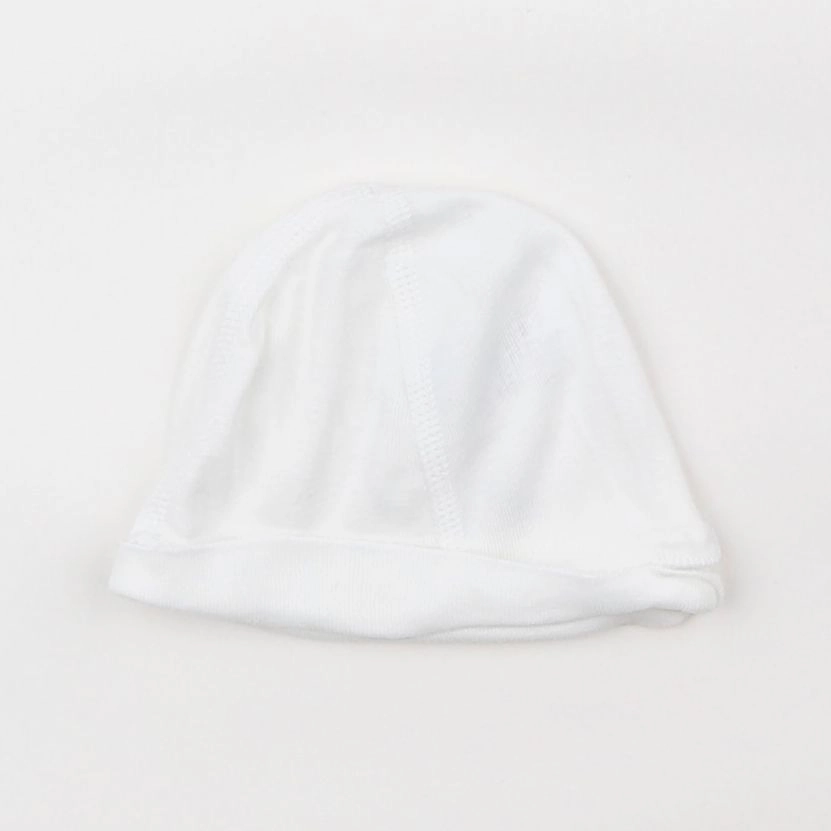 Petit Bateau - bonnet blanc - 0 mois