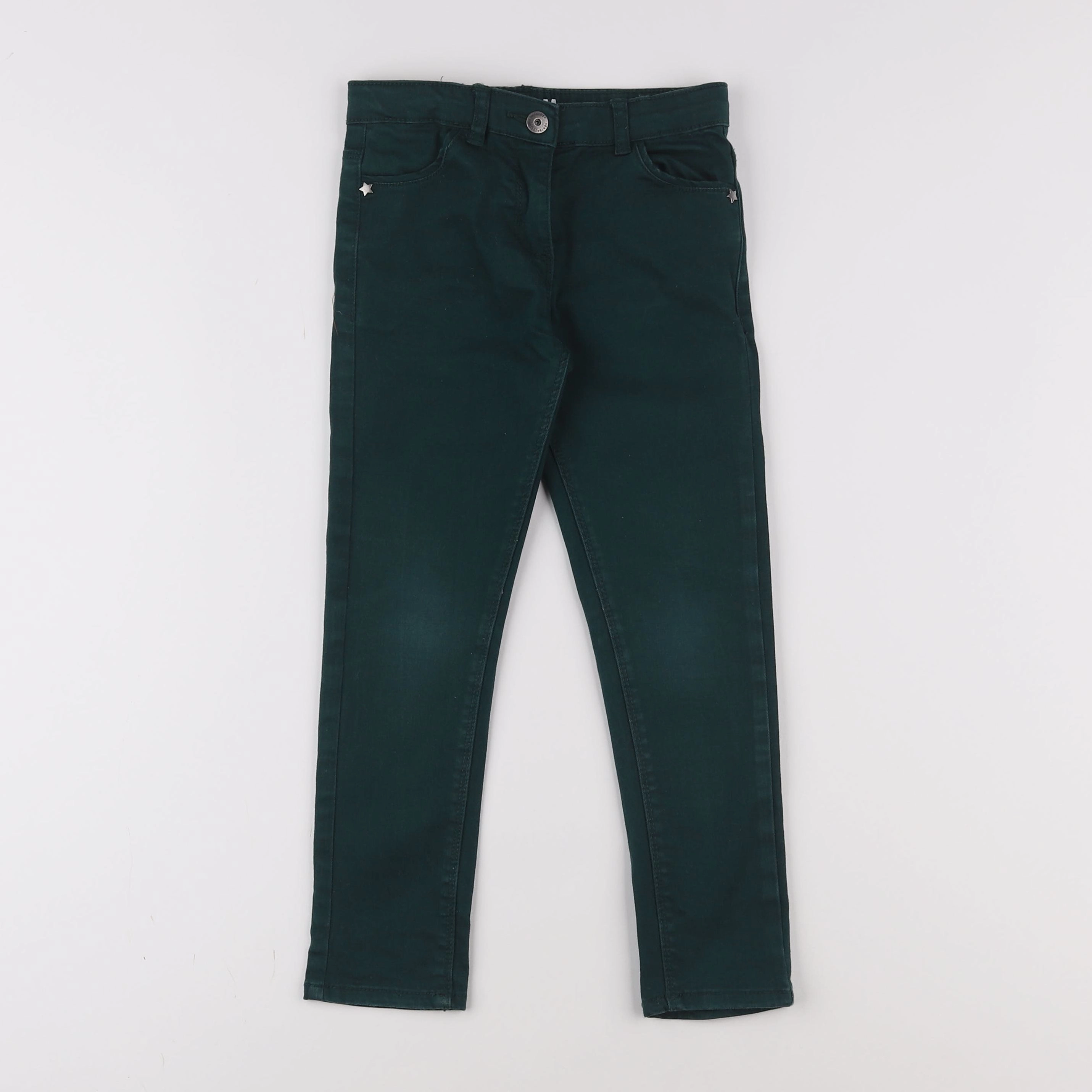 Vertbaudet - pantalon vert - 5 ans