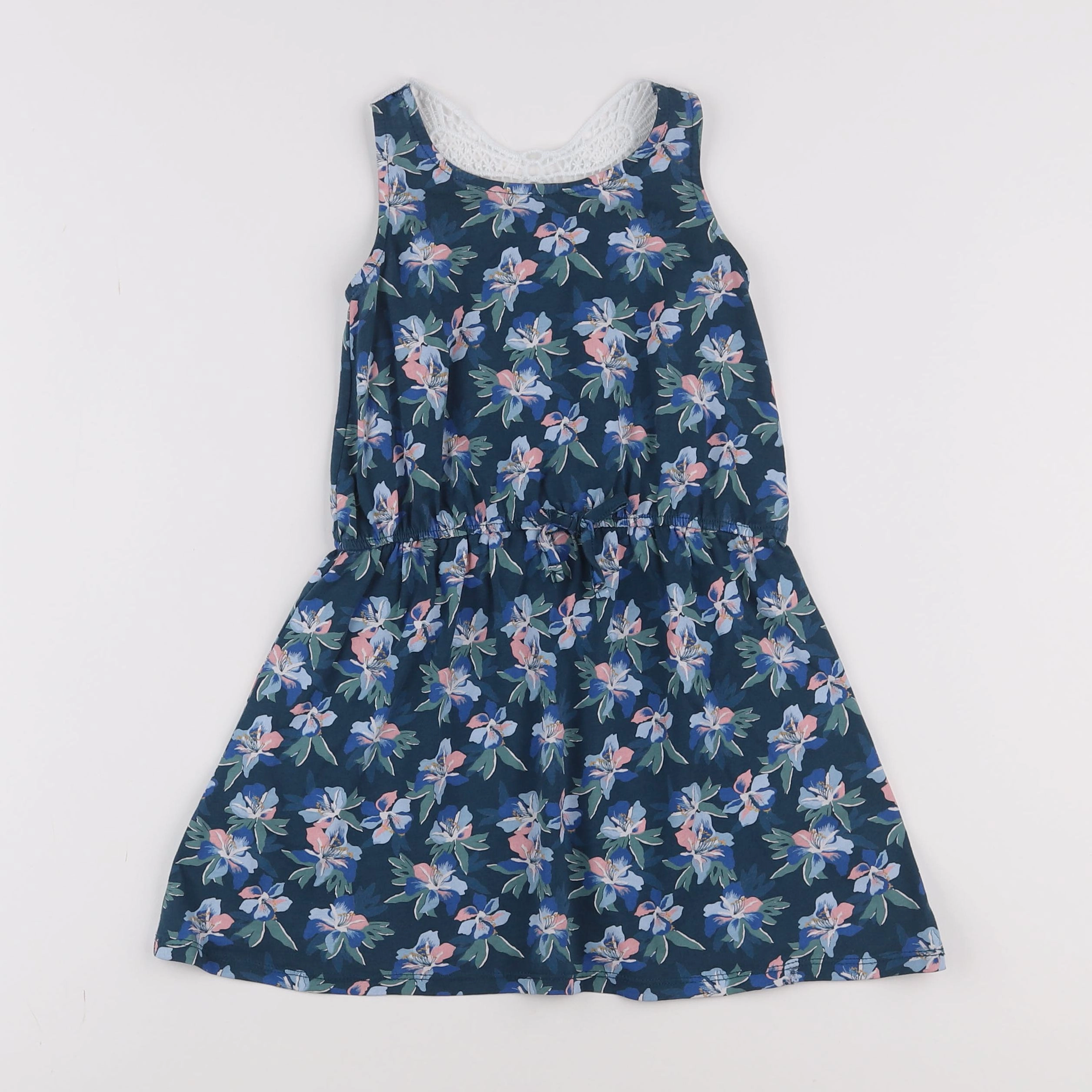 Vertbaudet - robe bleu - 4 ans