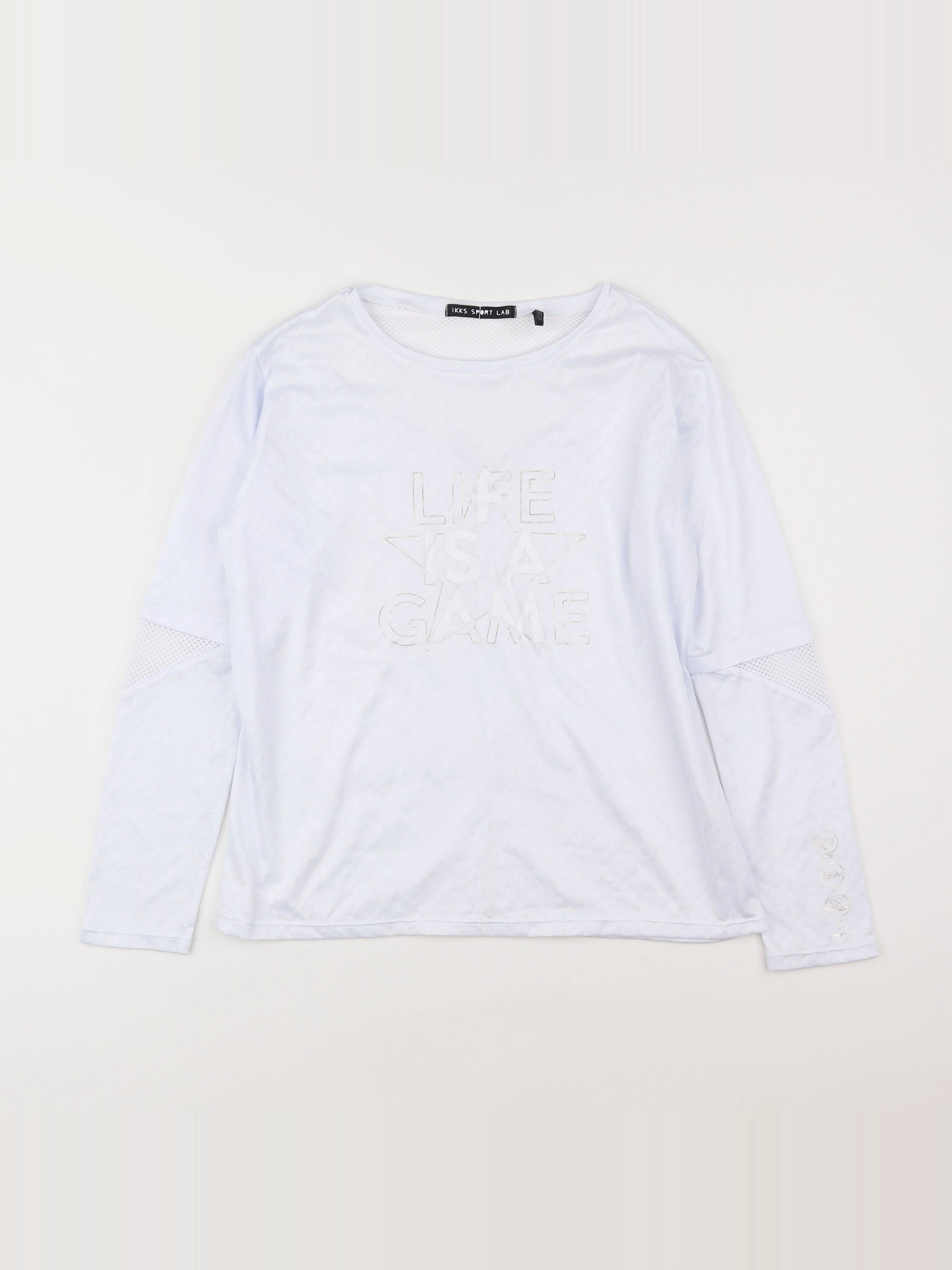 IKKS - tee-shirt blanc - 12 ans