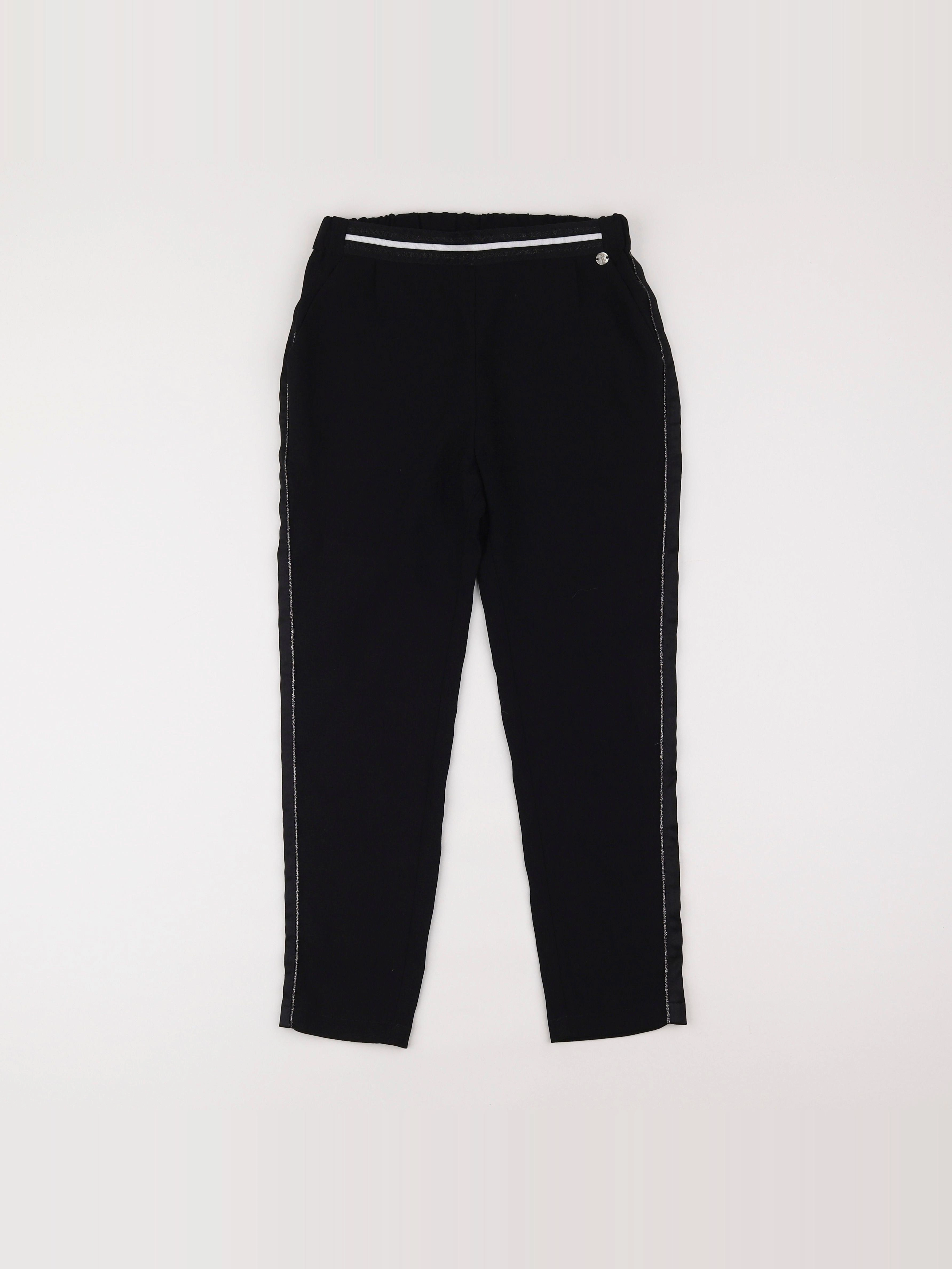 IKKS - pantalon noir - 10 ans