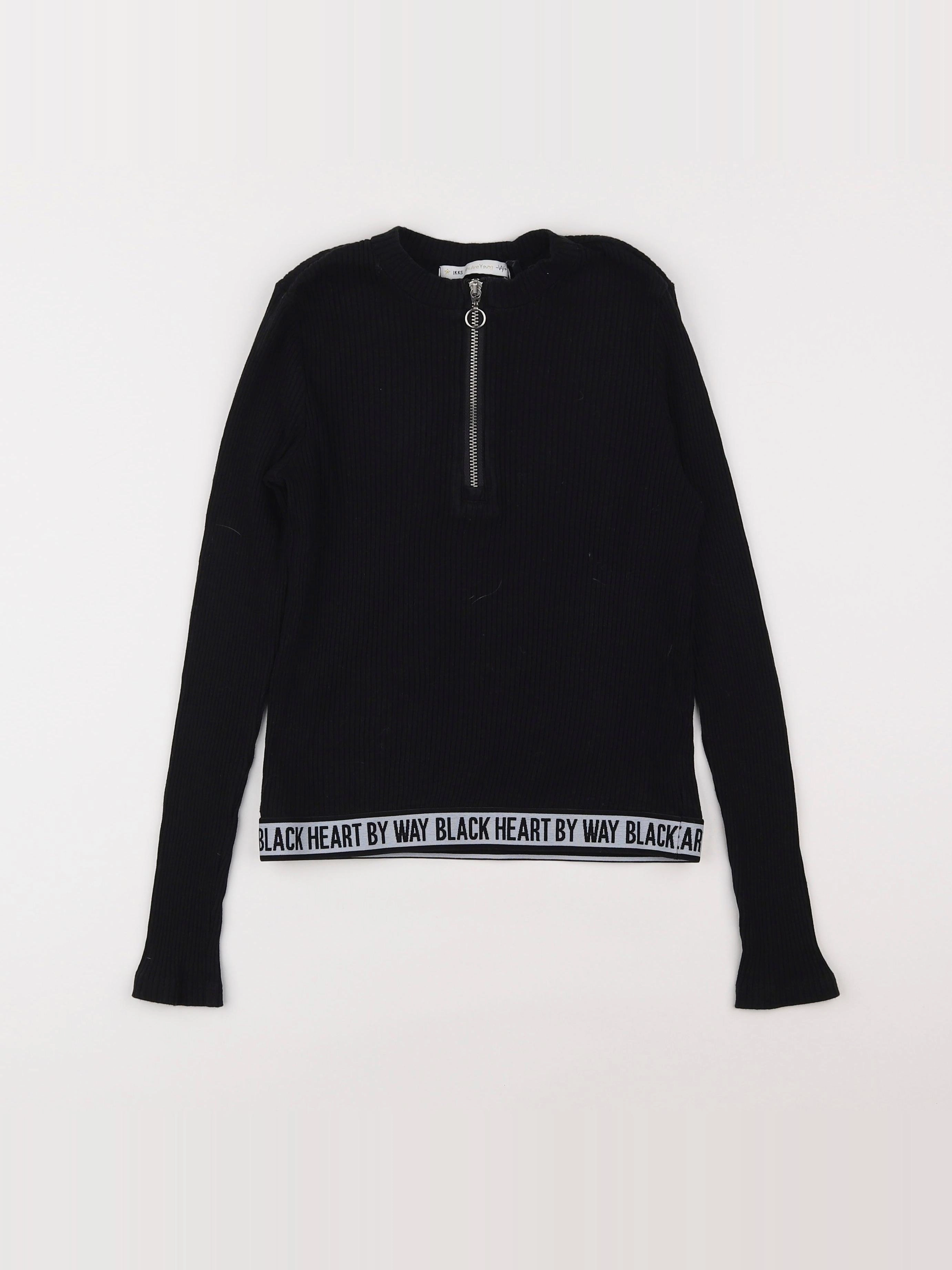 IKKS - tee-shirt noir - 12 ans