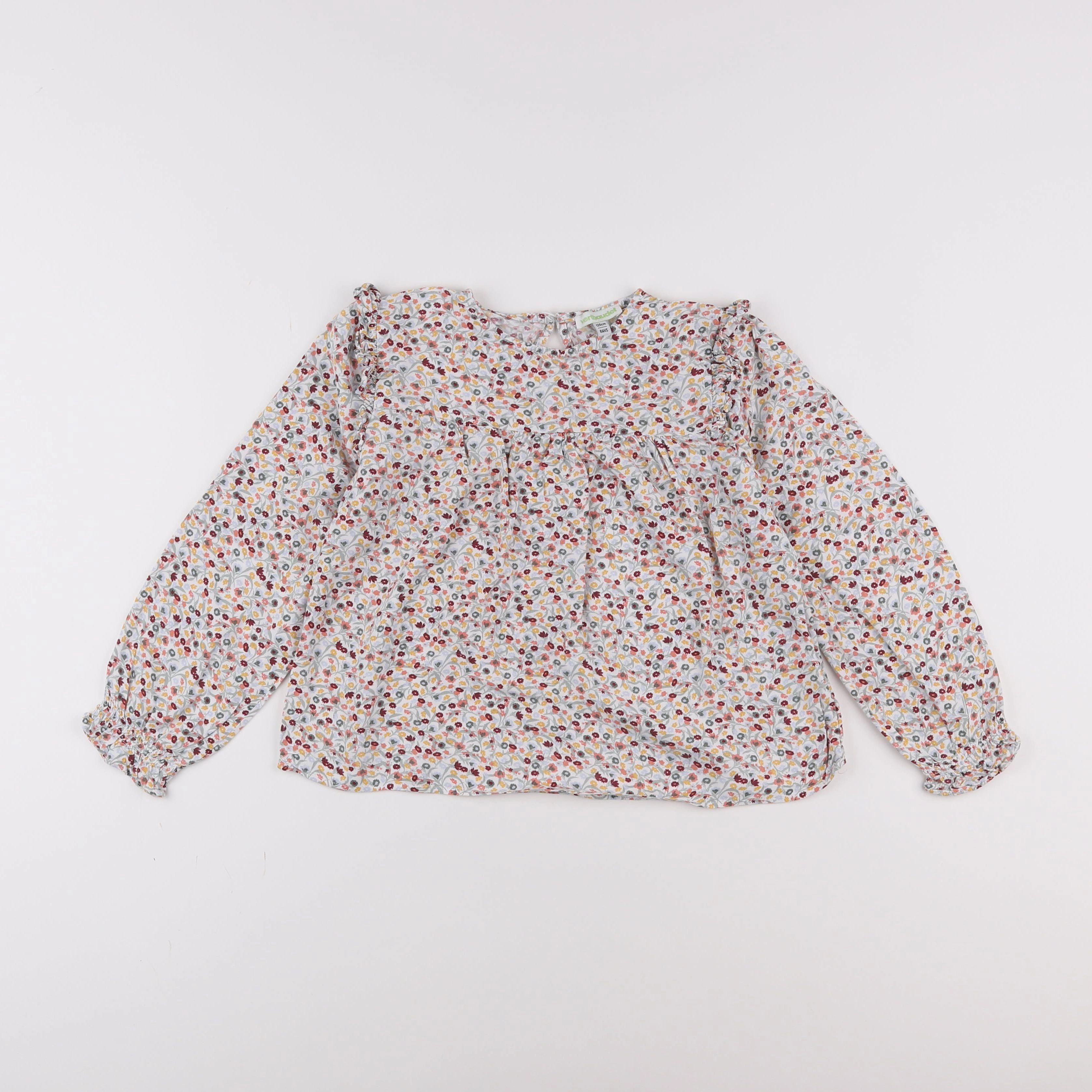 Vertbaudet - blouse multicolore - 8 ans