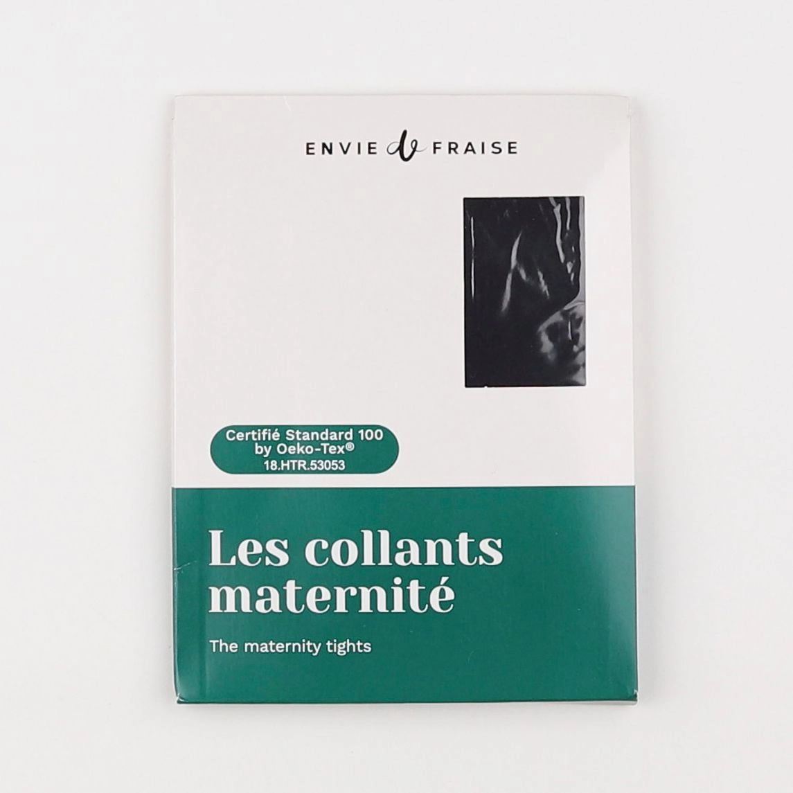 Envie de fraise - collants grossesse noir - 44 à 46