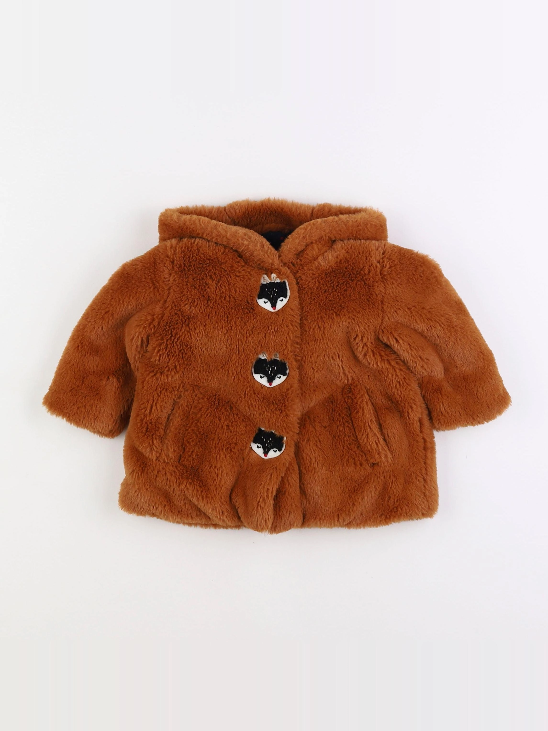 Catimini - veste marron - 9 mois