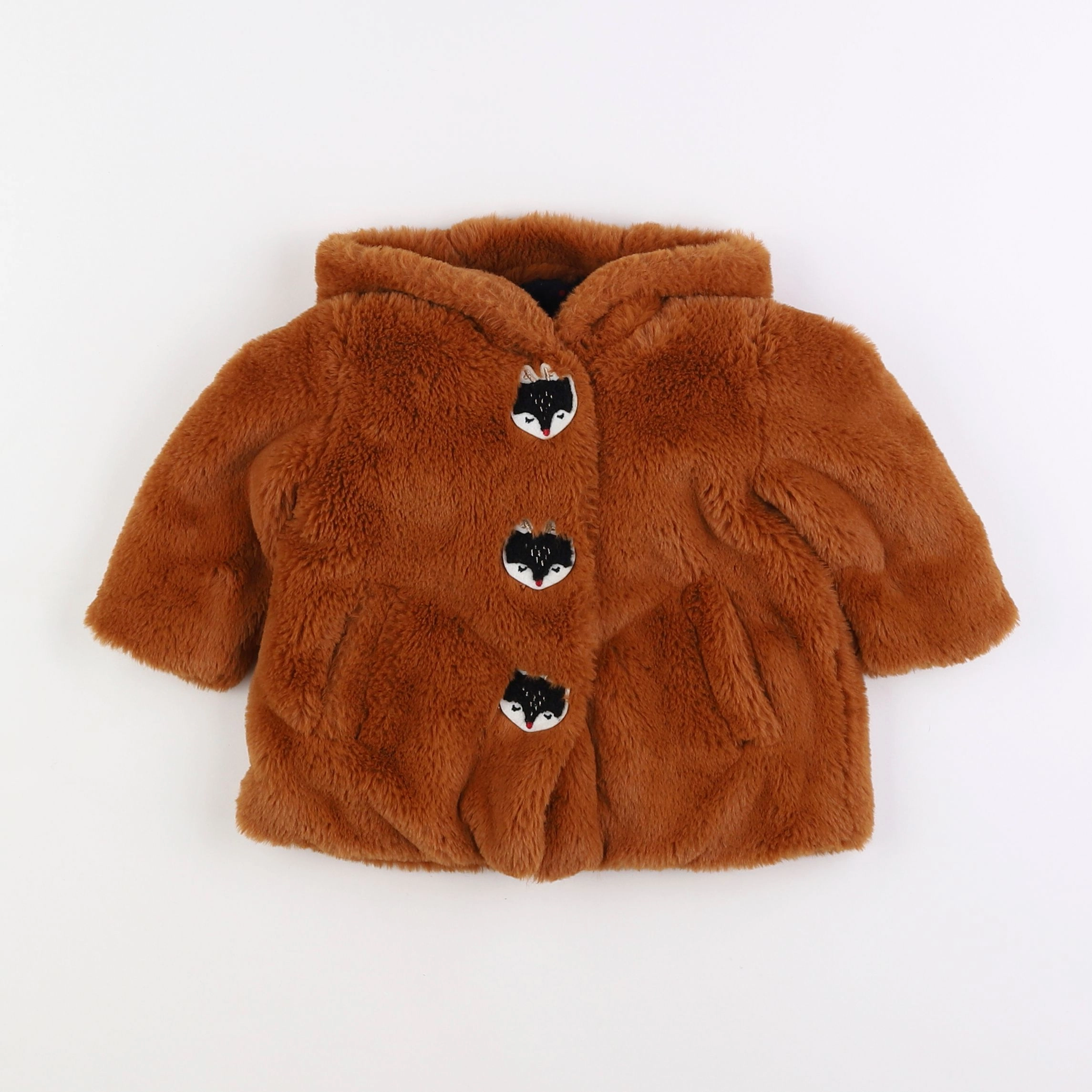 Catimini - veste marron - 9 mois