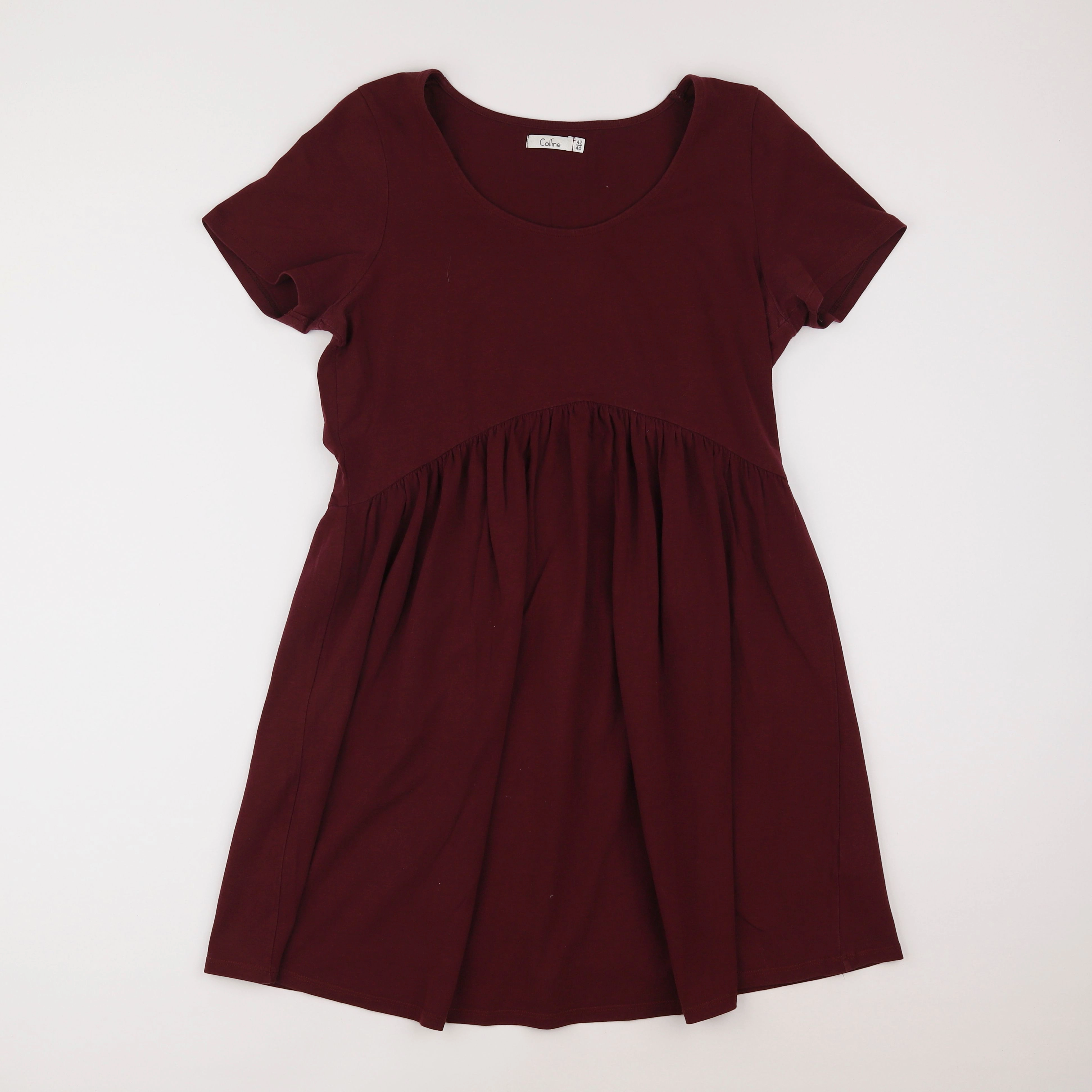 Vertbaudet - robe grossesse rouge - 42 à 44