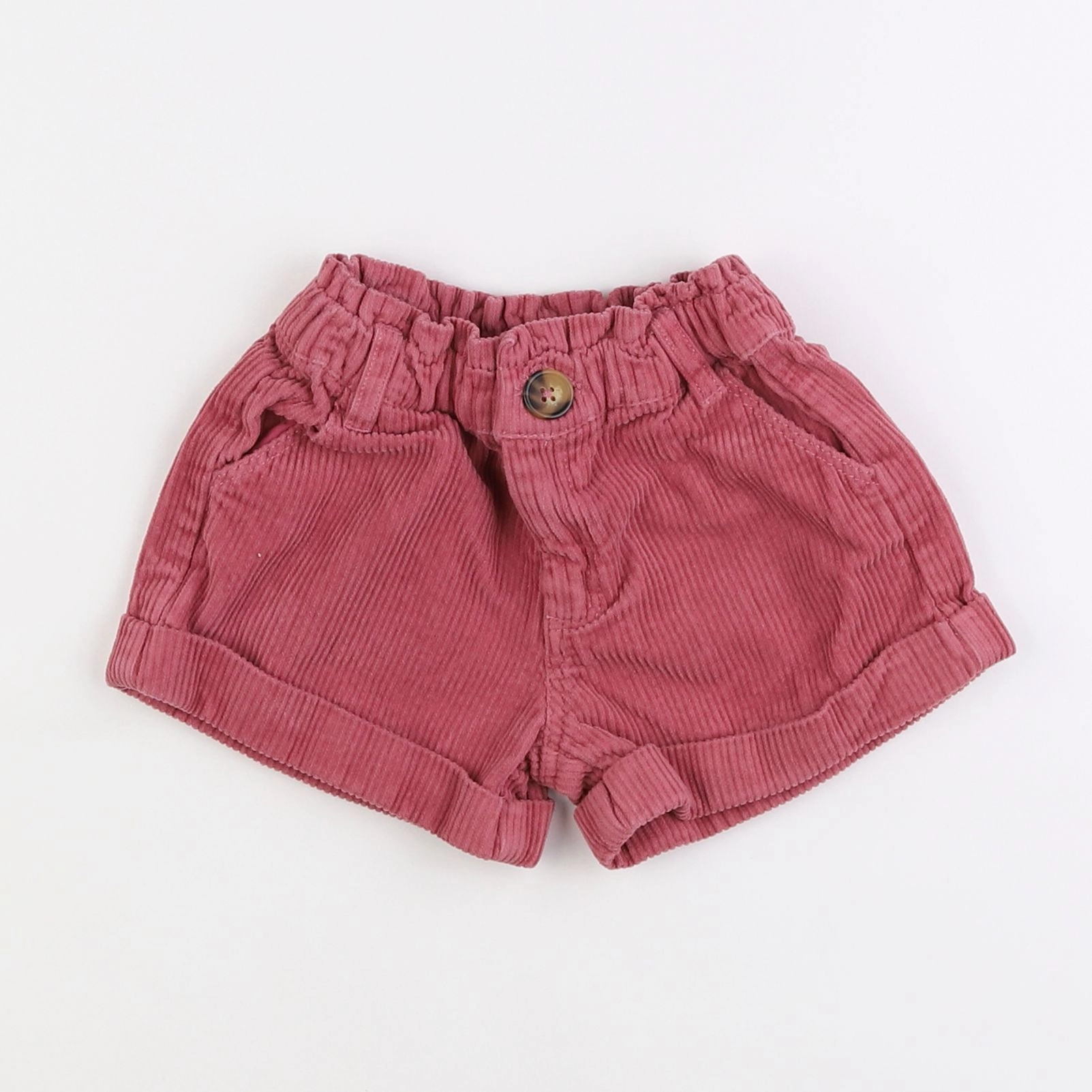 Vertbaudet - short rose - 2 ans