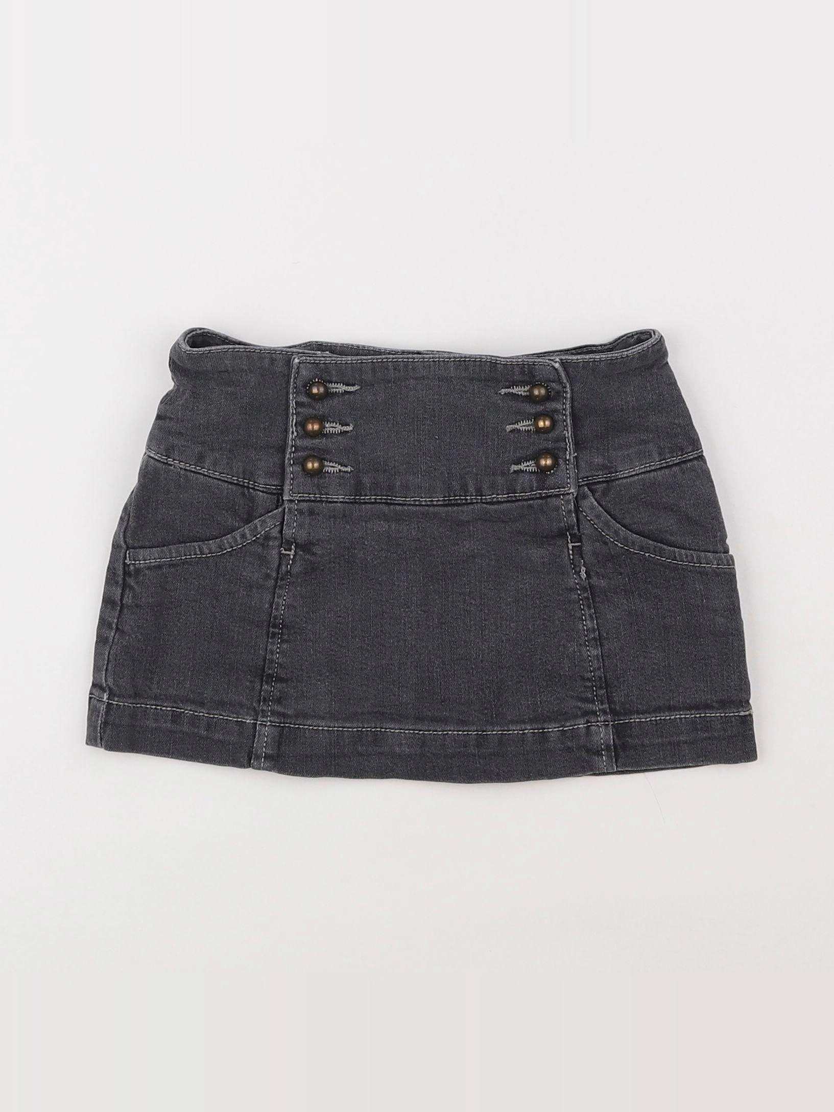 Vertbaudet - jupe gris - 3 ans
