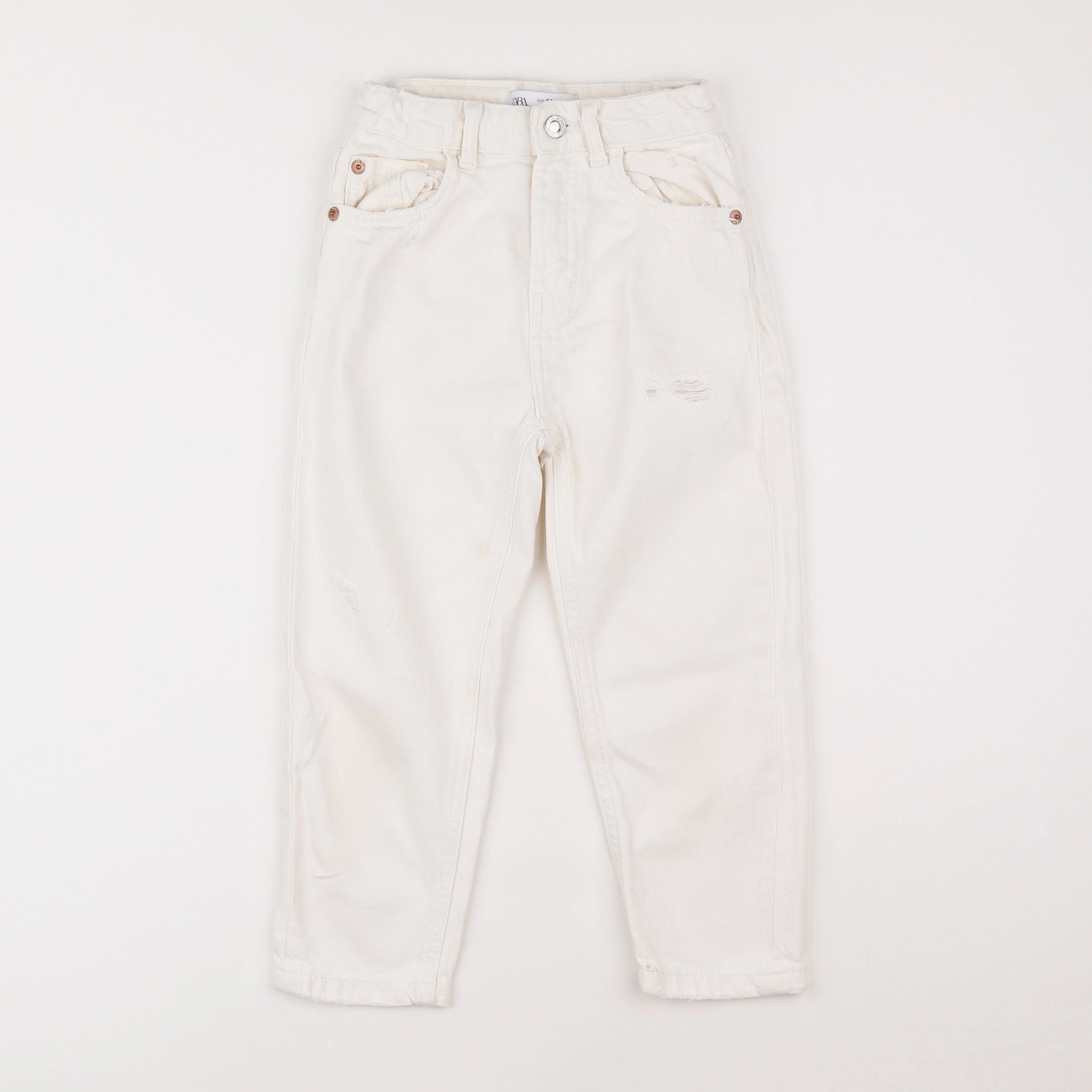 Zara - jean beige - 7 ans