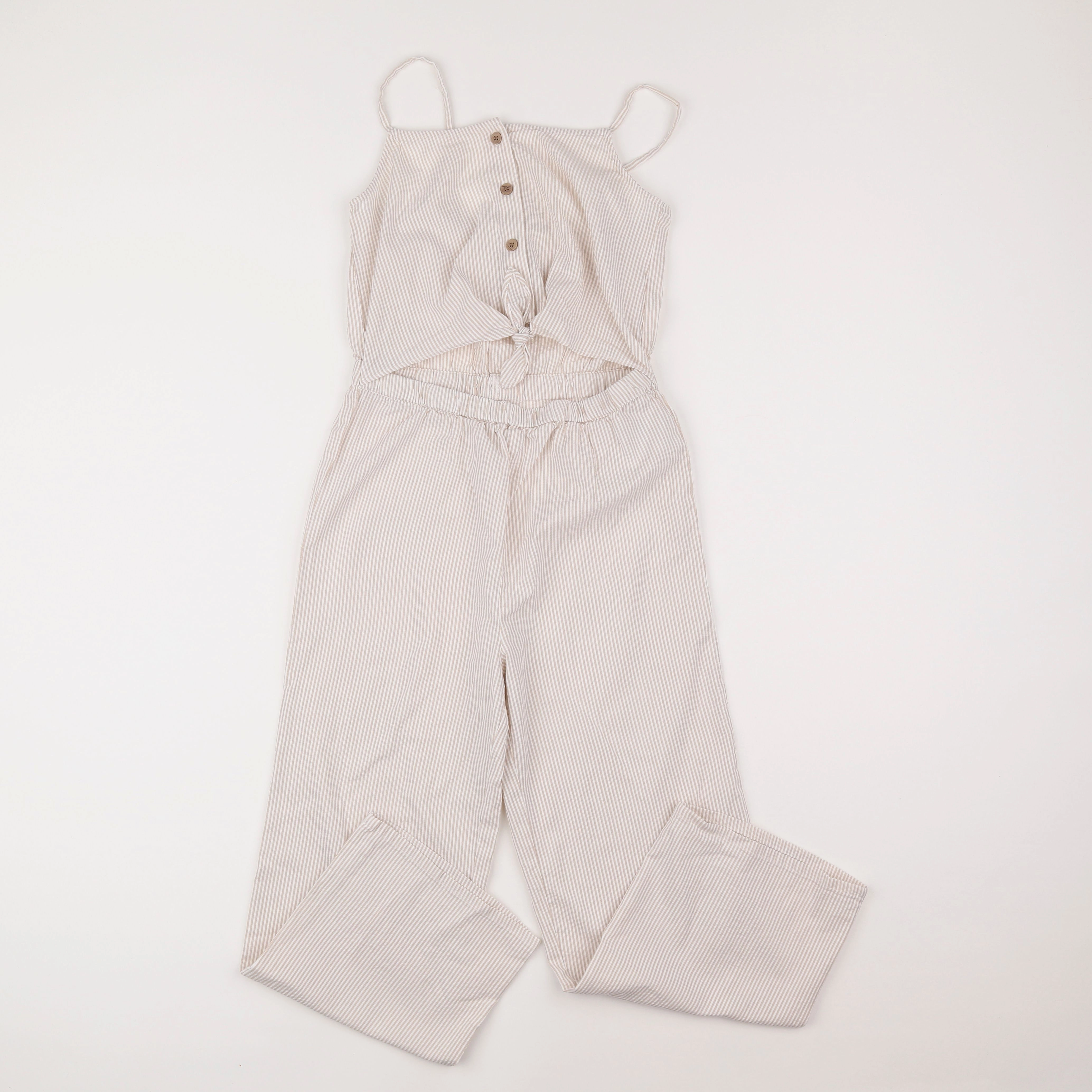 H&M - combinaison beige - 8/9 ans