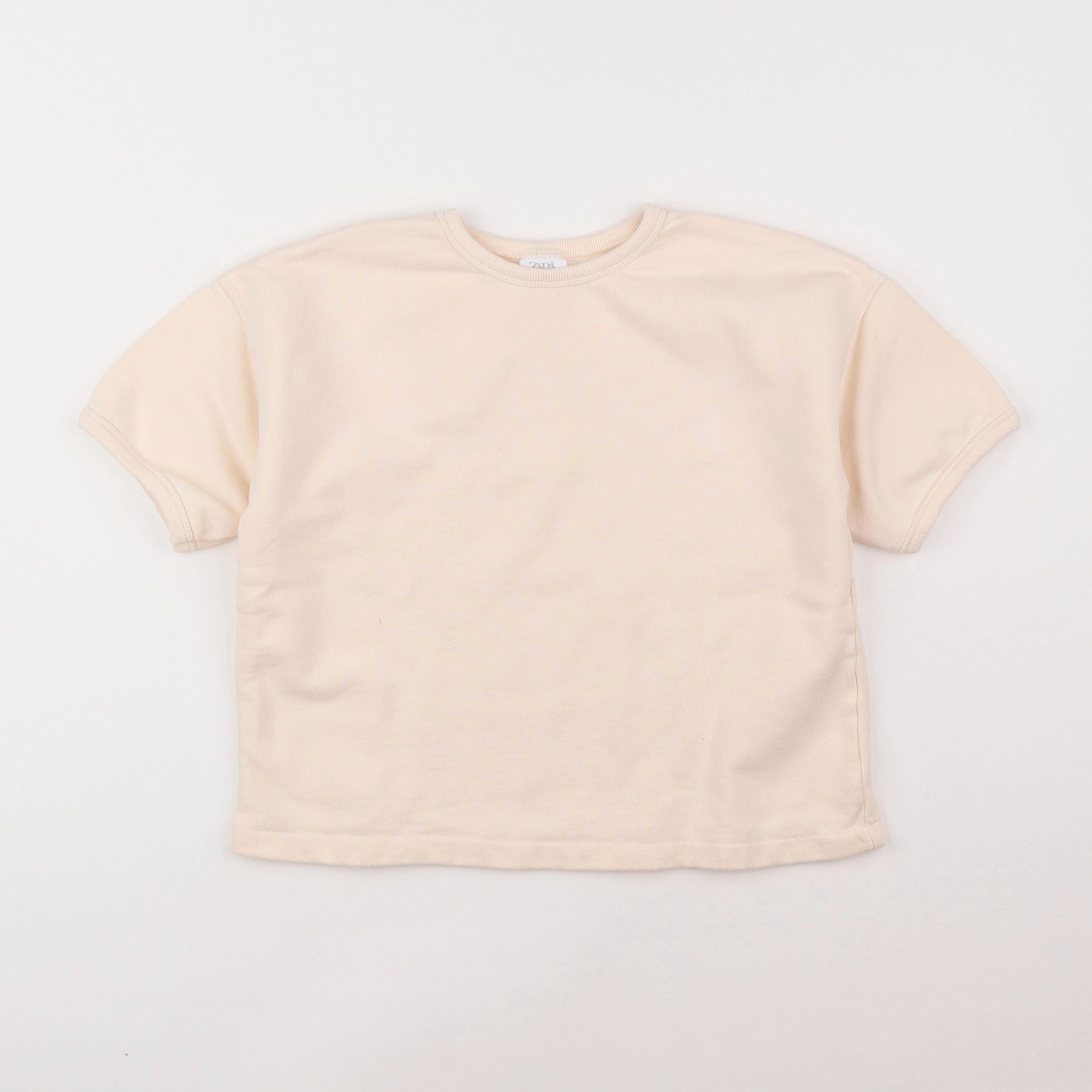 Zara - sweat beige - 5/6 ans