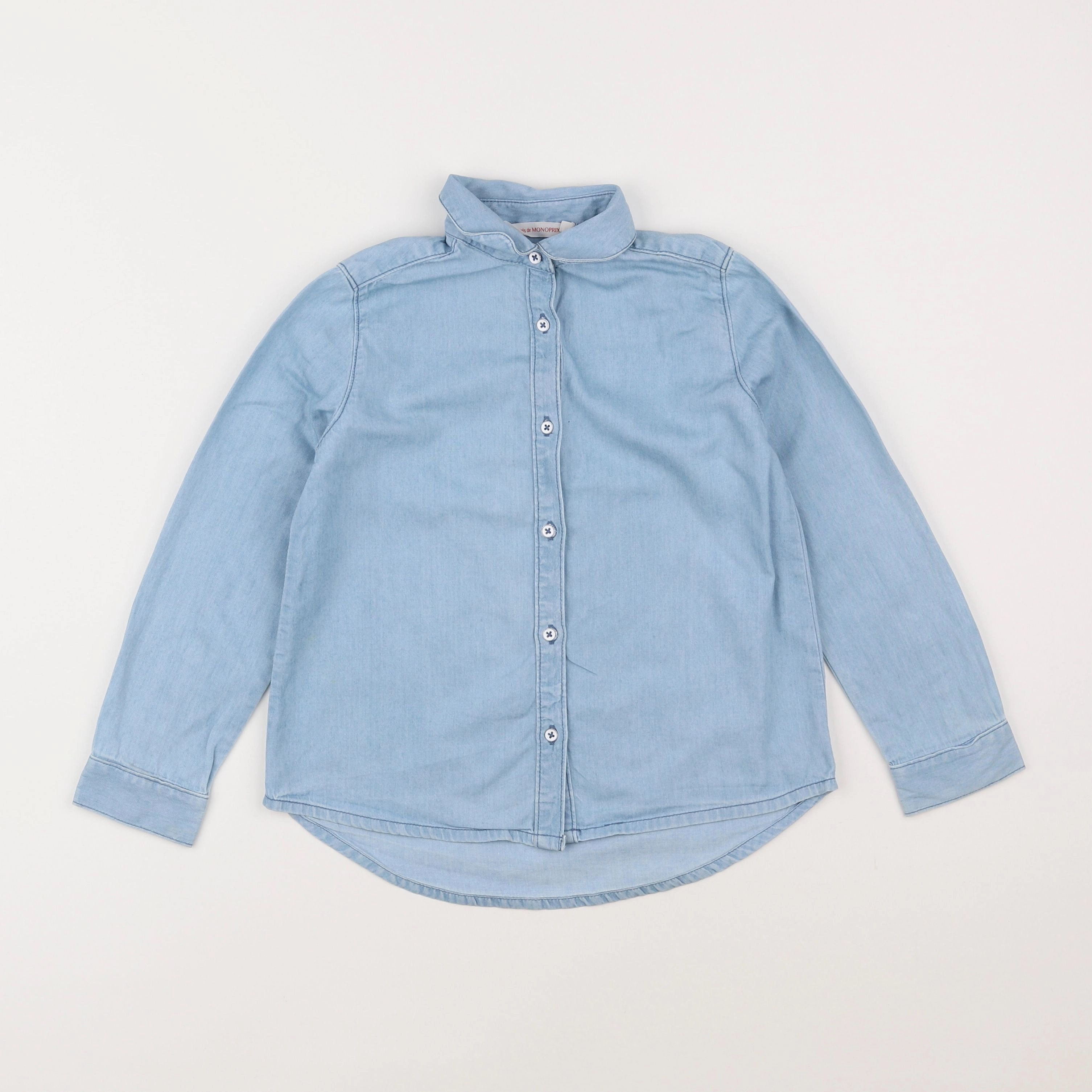 Monoprix - chemise bleu - 6 ans