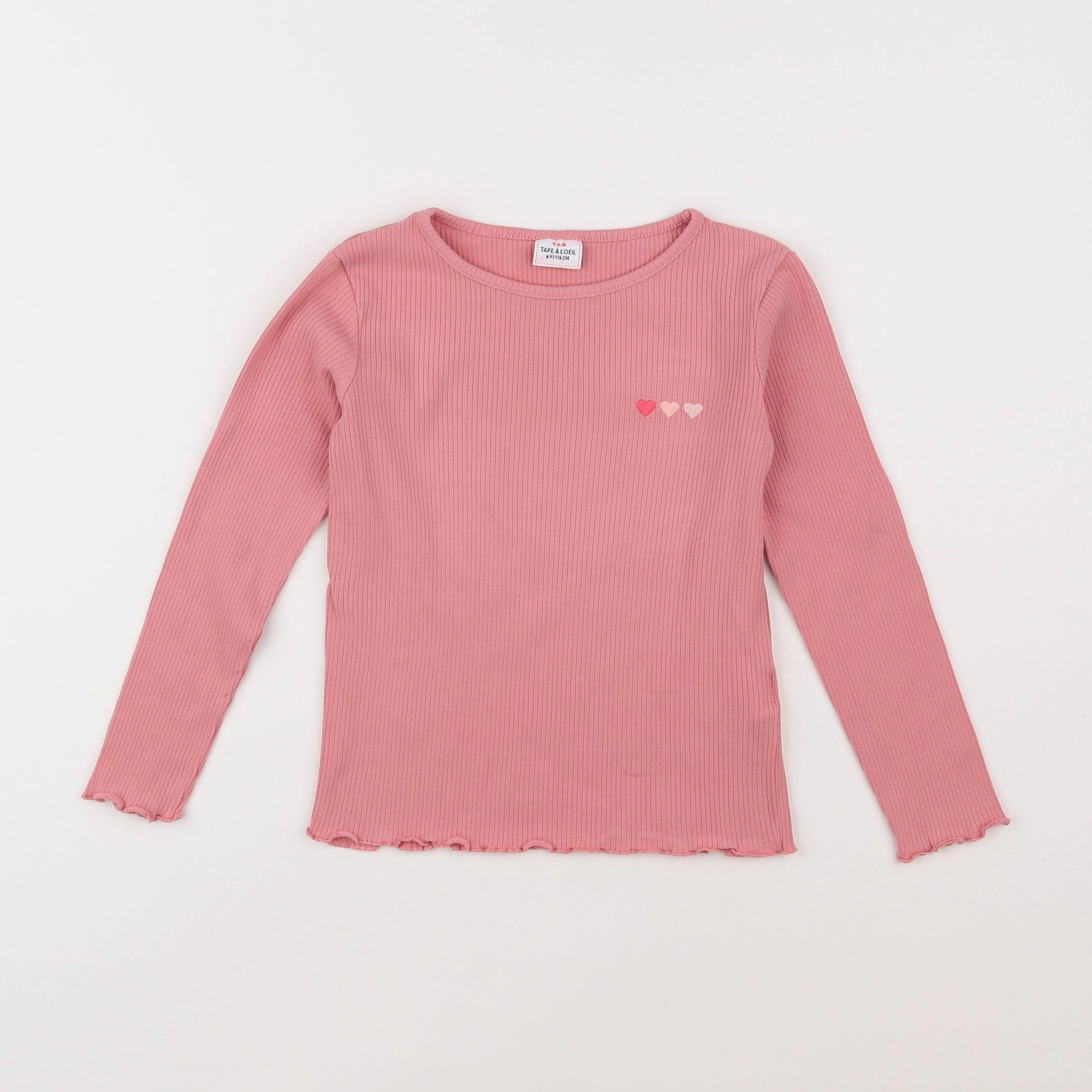 Tape à l'oeil - tee-shirt rose - 6 ans