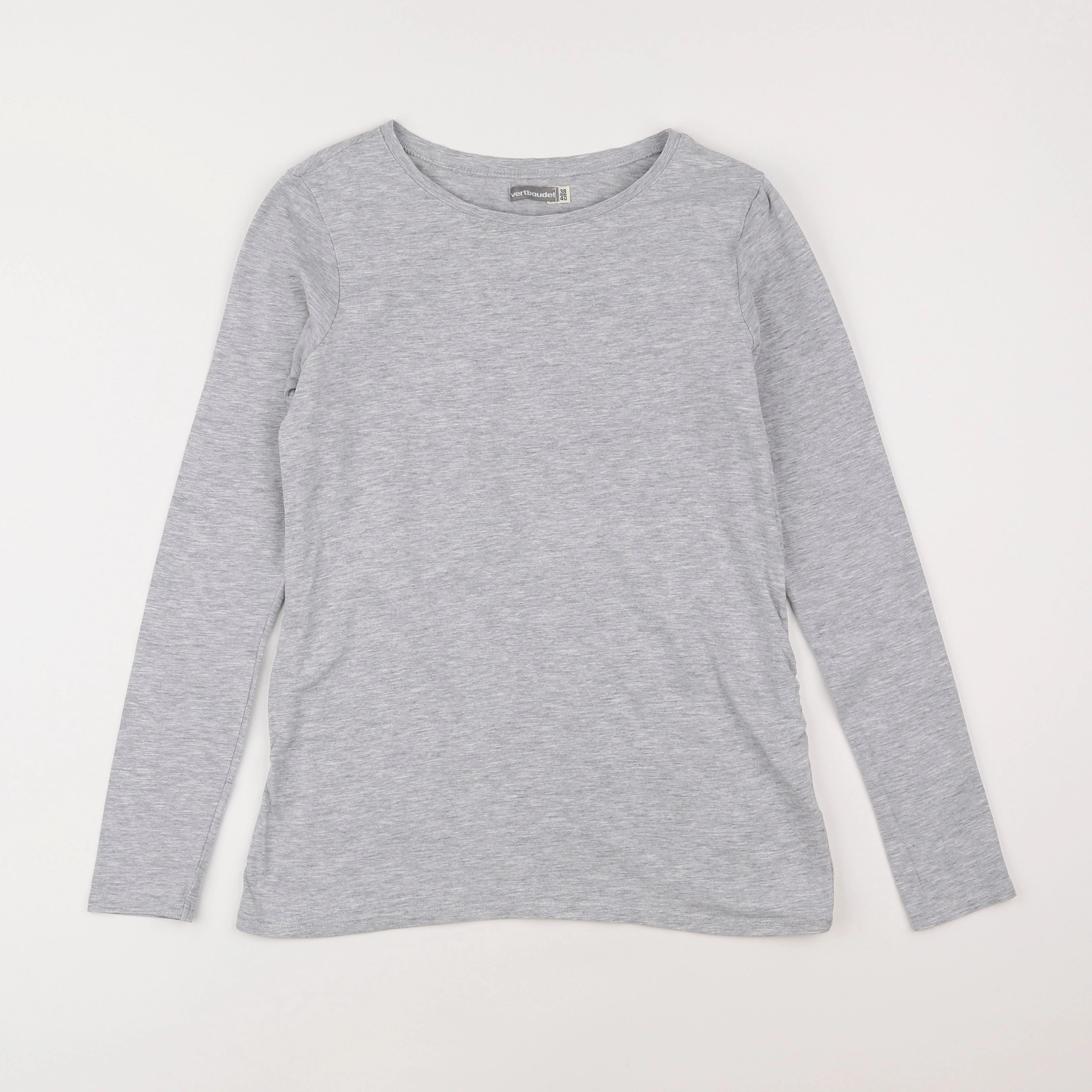 Vertbaudet - tee-shirt grossesse gris - 38 à 40
