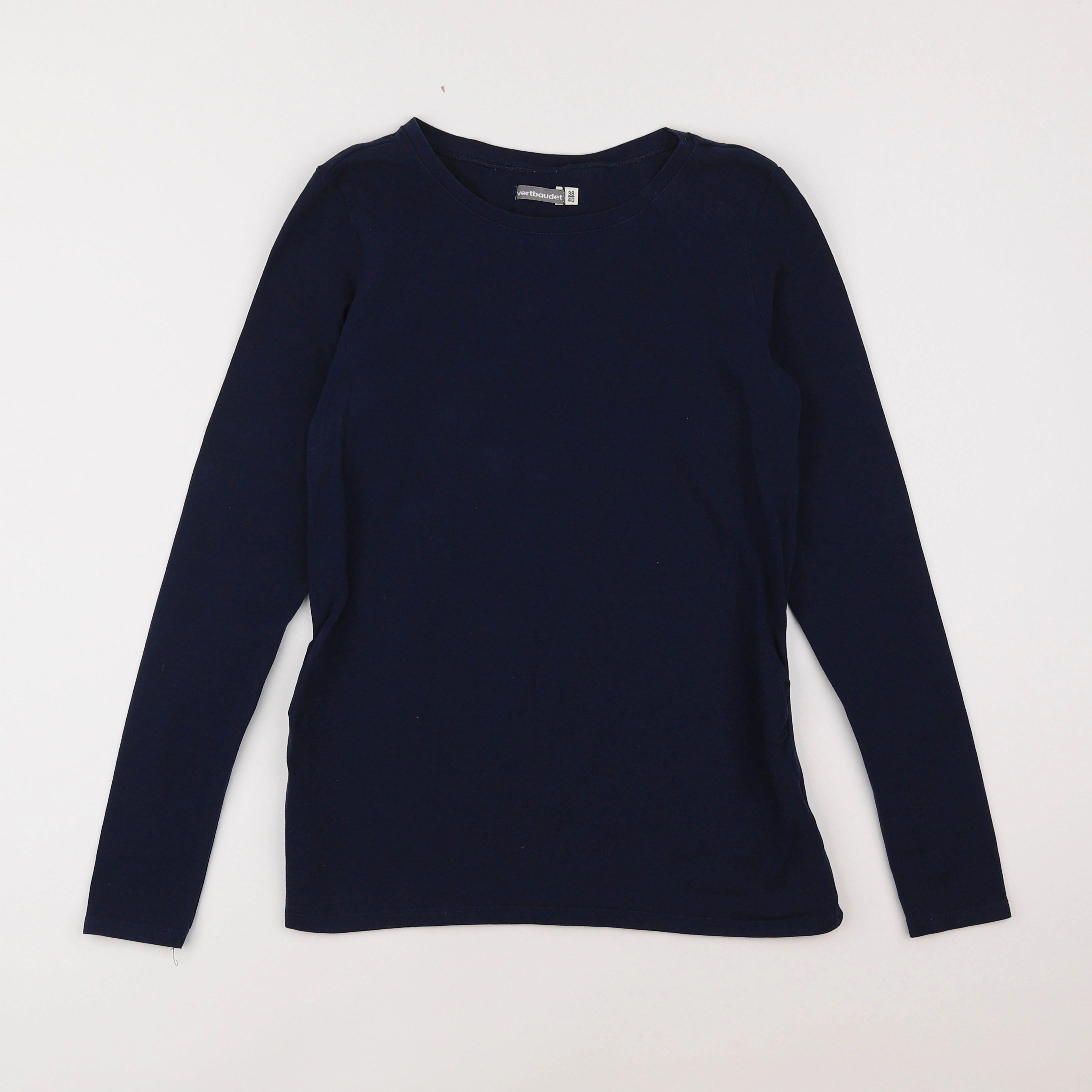Vertbaudet - tee-shirt grossesse bleu - 38 à 40