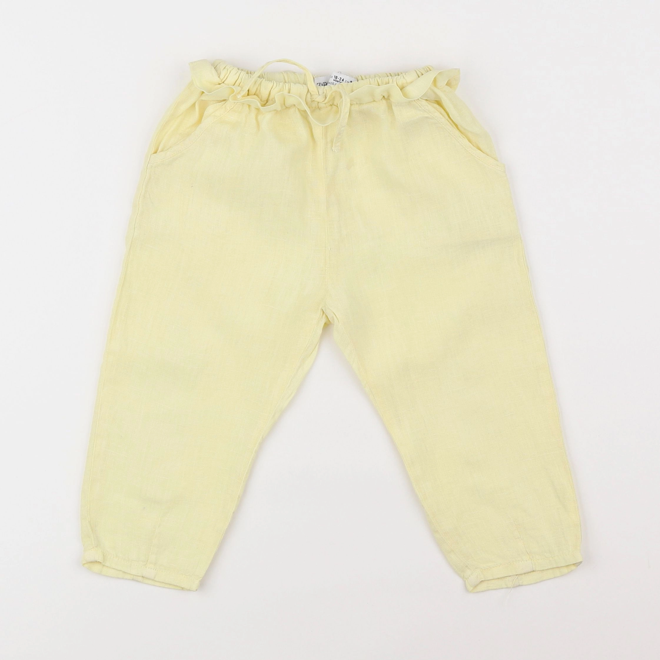 Zara - pantalon jaune - 18 mois à 2 ans