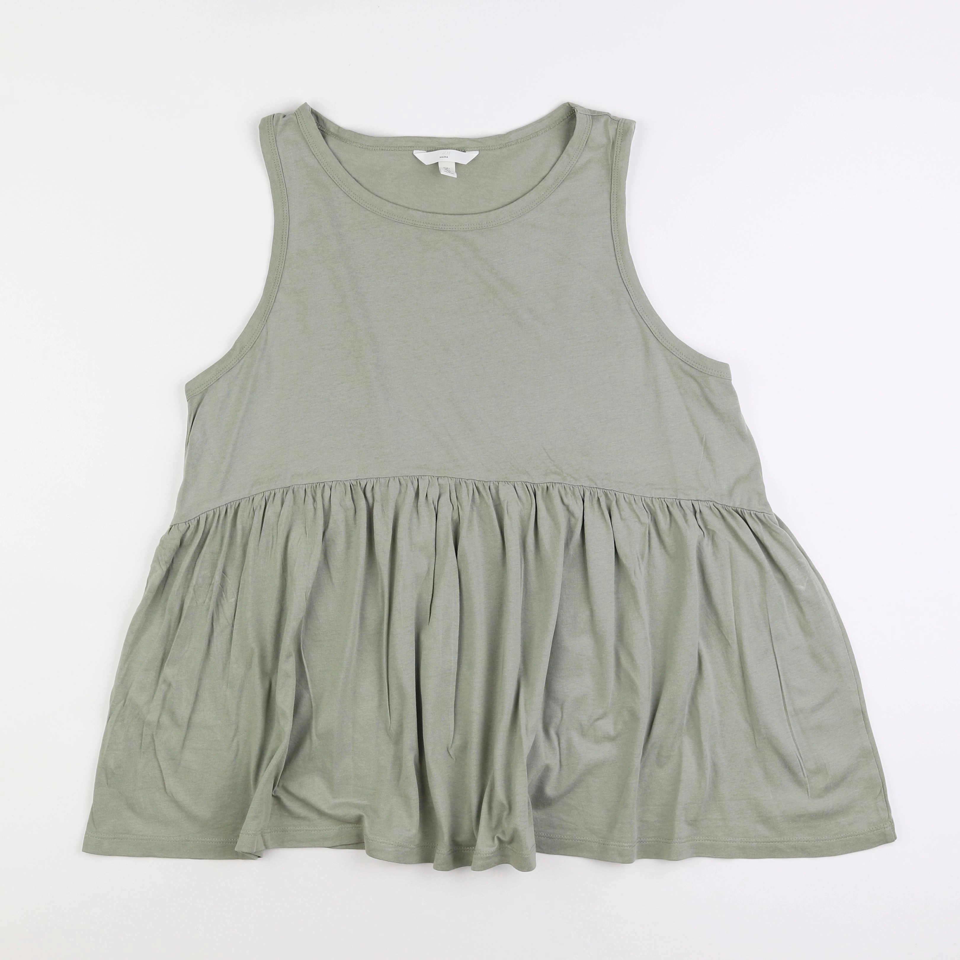 H&M - débardeur grossesse vert - 44 à 46