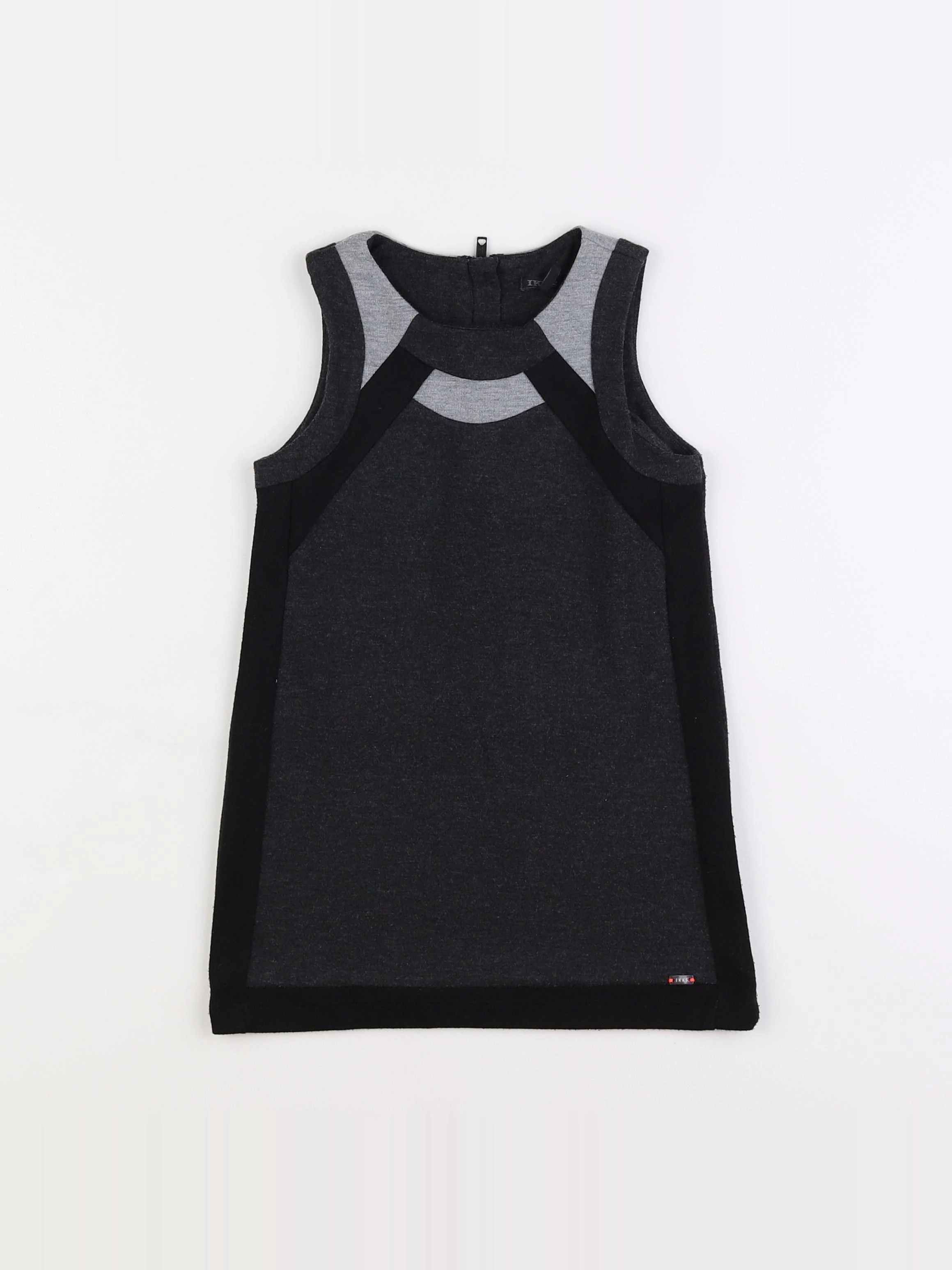 IKKS - robe gris - 6 ans