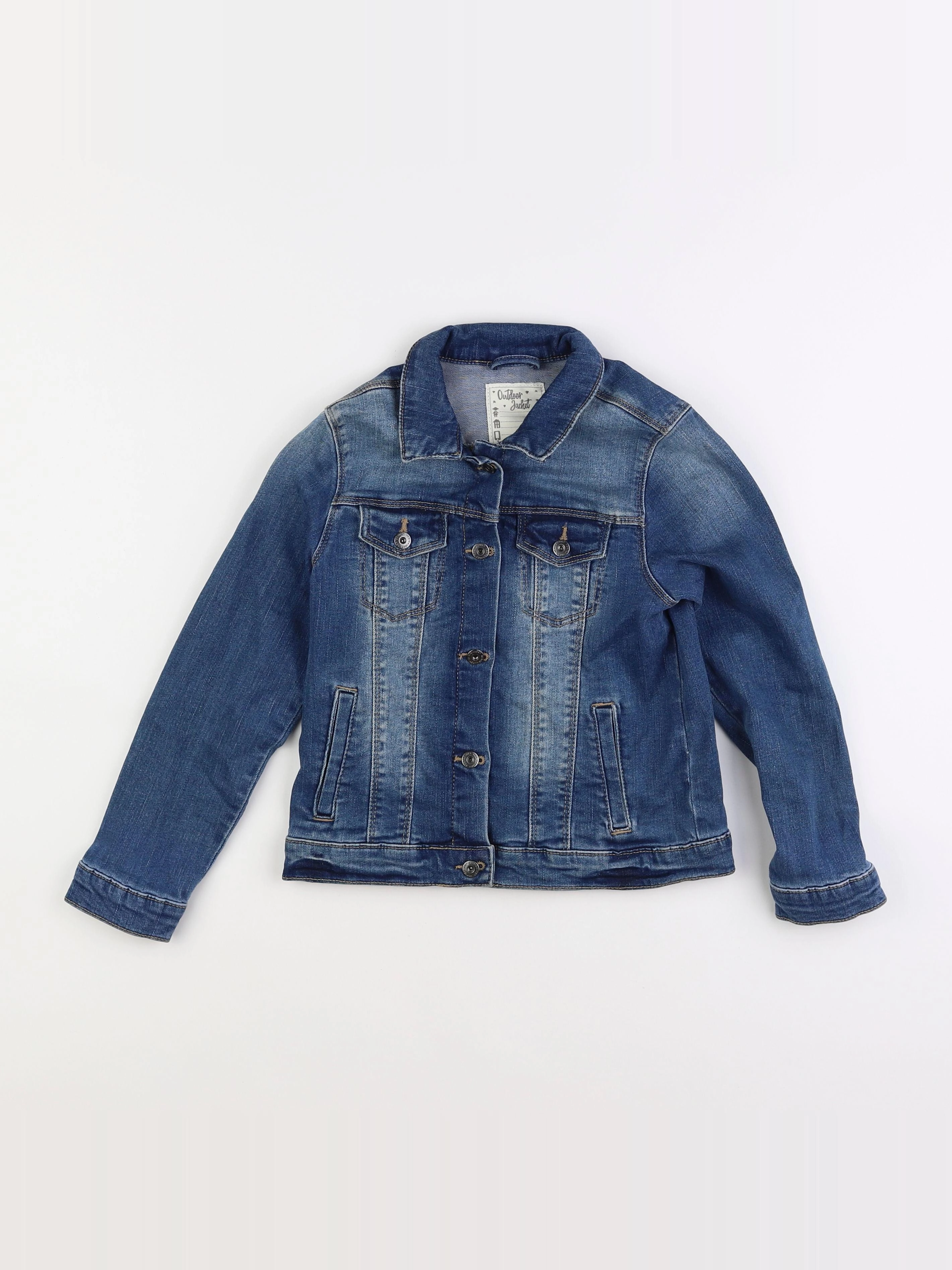 Vertbaudet - veste bleu - 8 ans