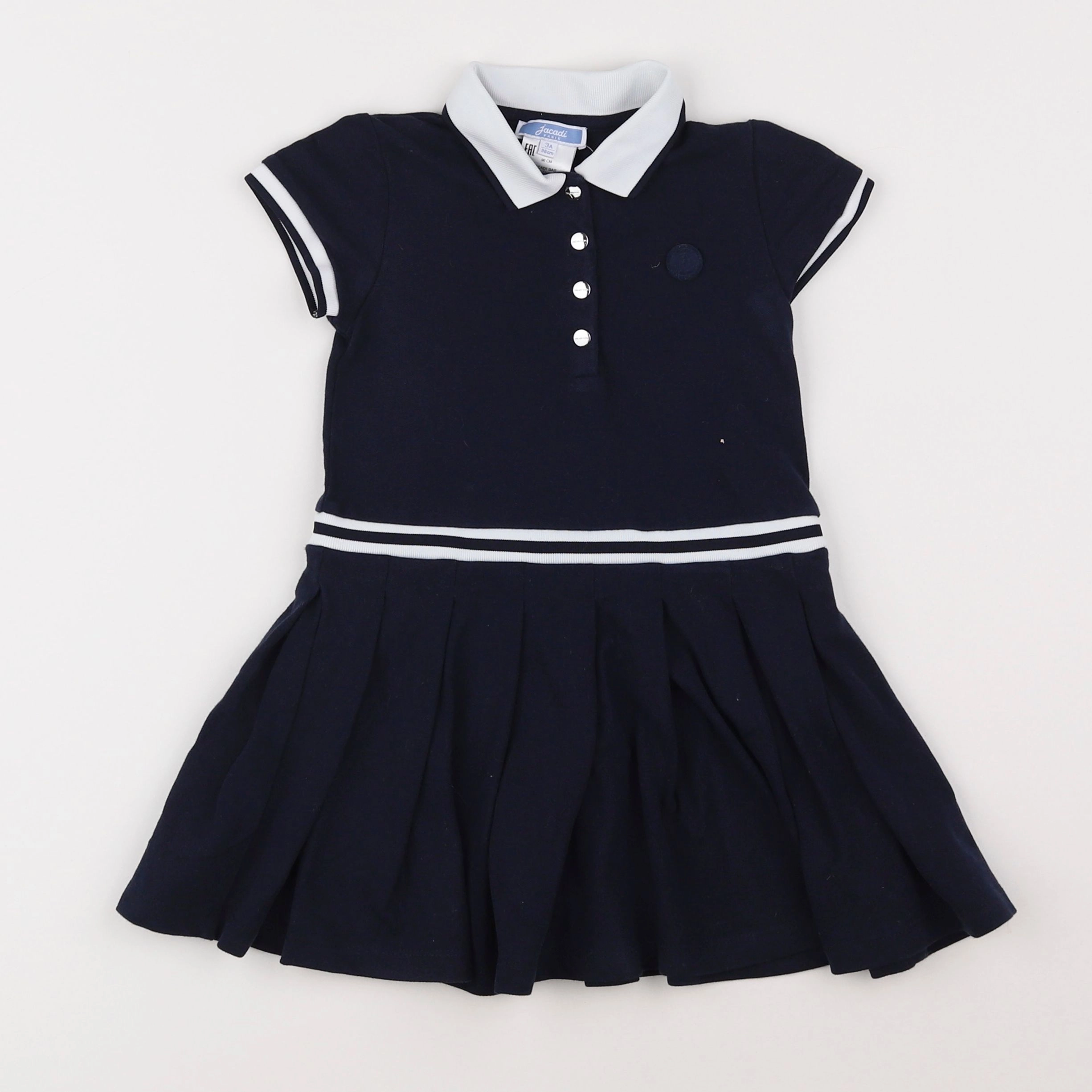 Jacadi - robe bleu - 3 ans