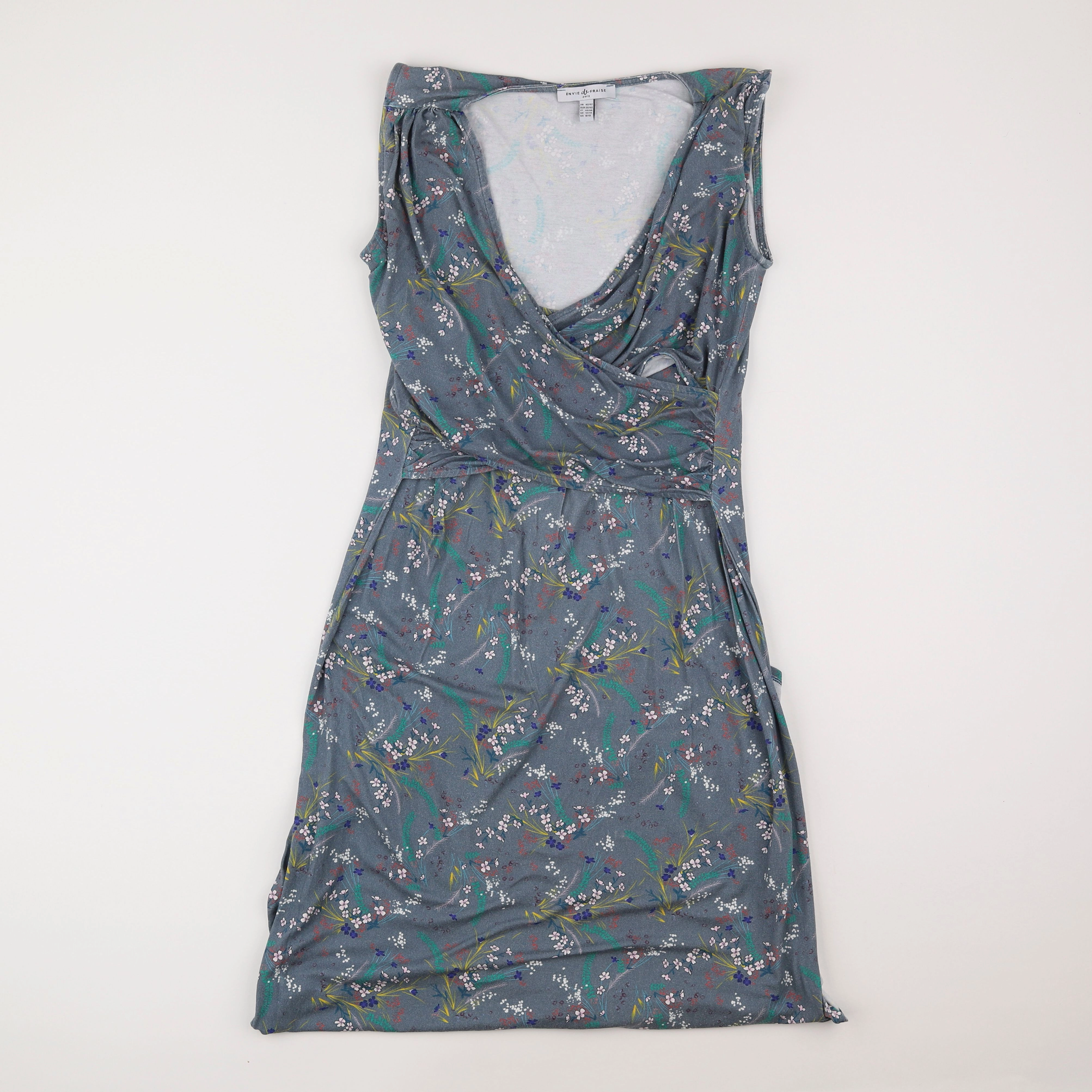 Envie de fraise - robe grossesse gris - 40 à 42