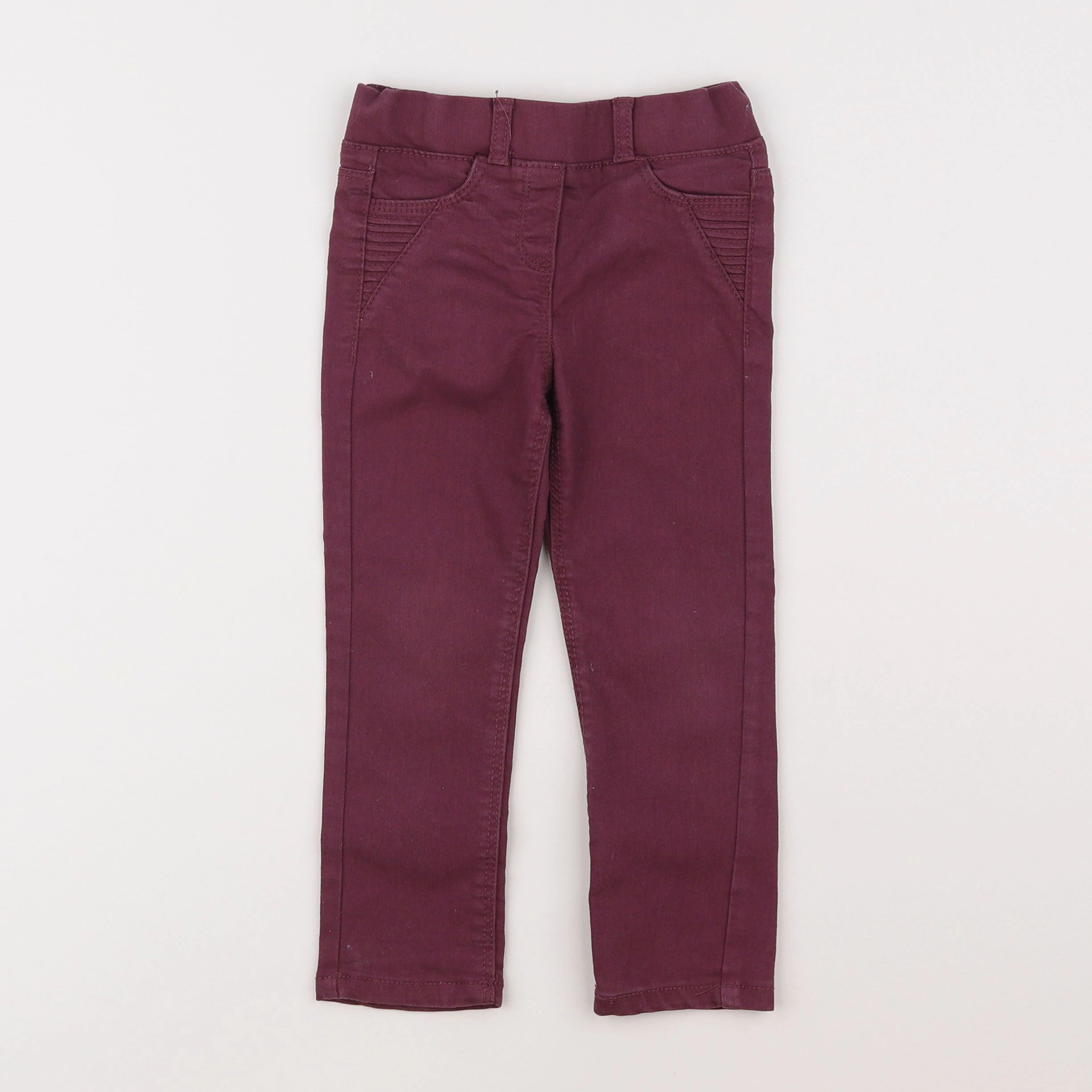 Vertbaudet - jegging violet - 3 ans