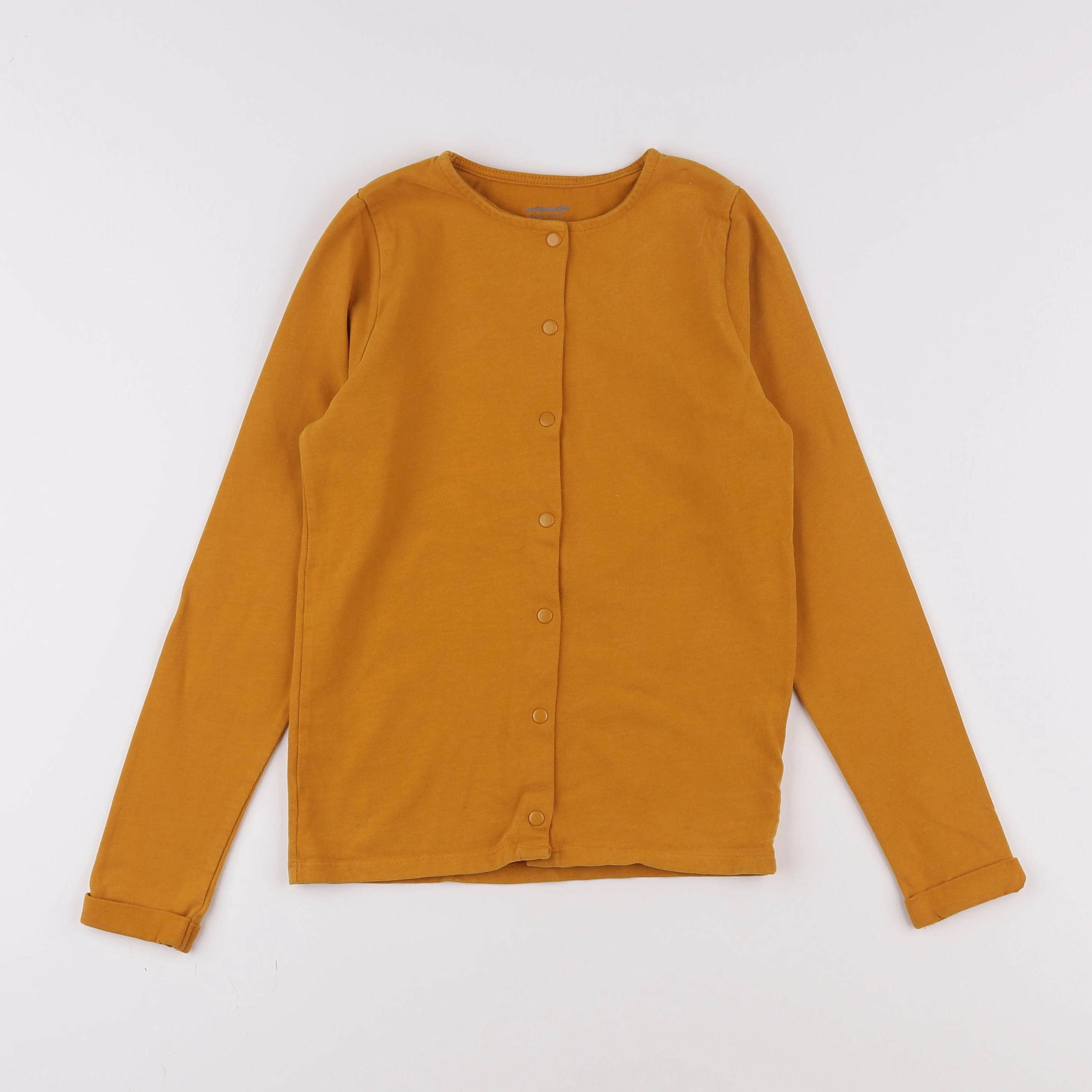 Vertbaudet - sweat jaune - 9 ans