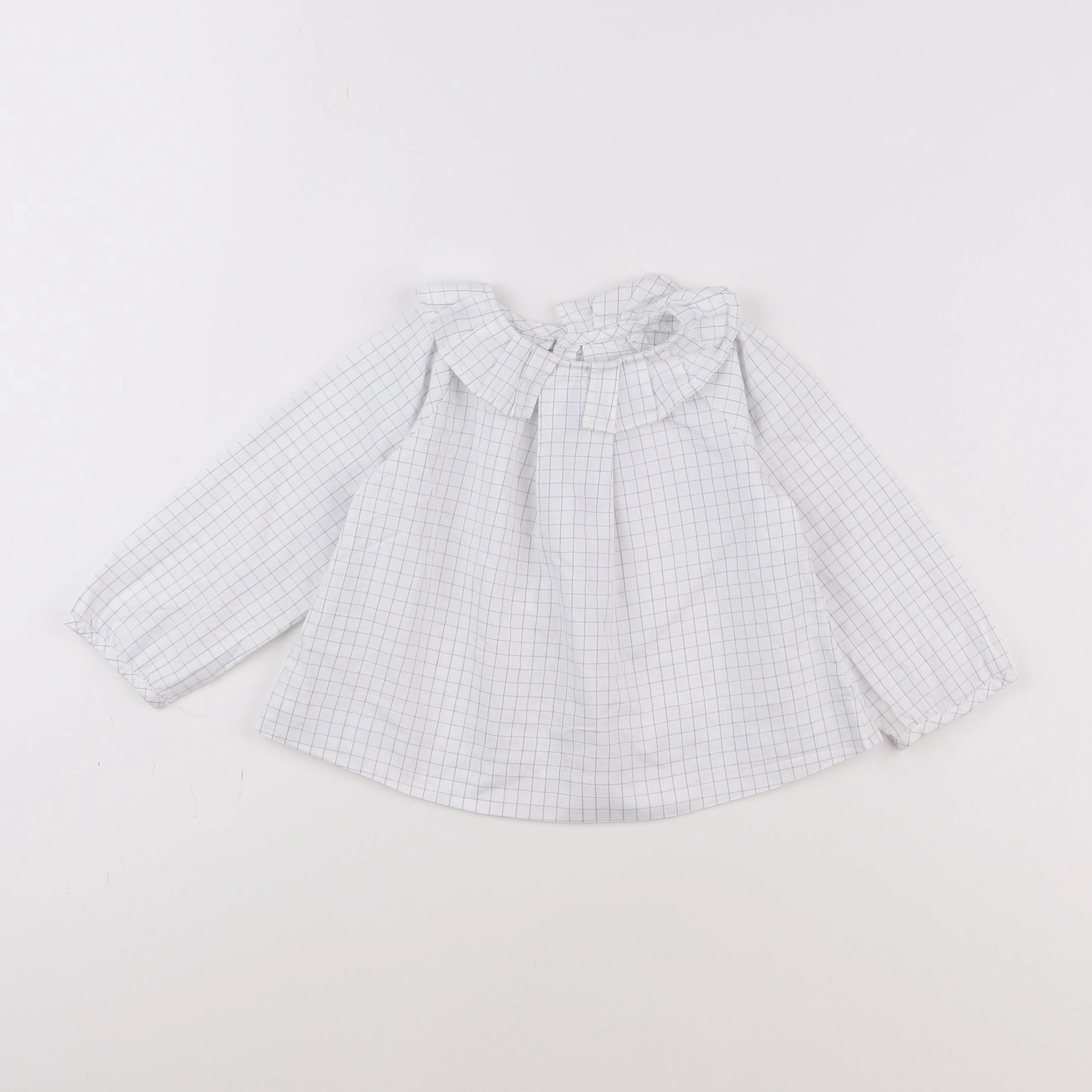 Jacadi - blouse blanc - 18 mois