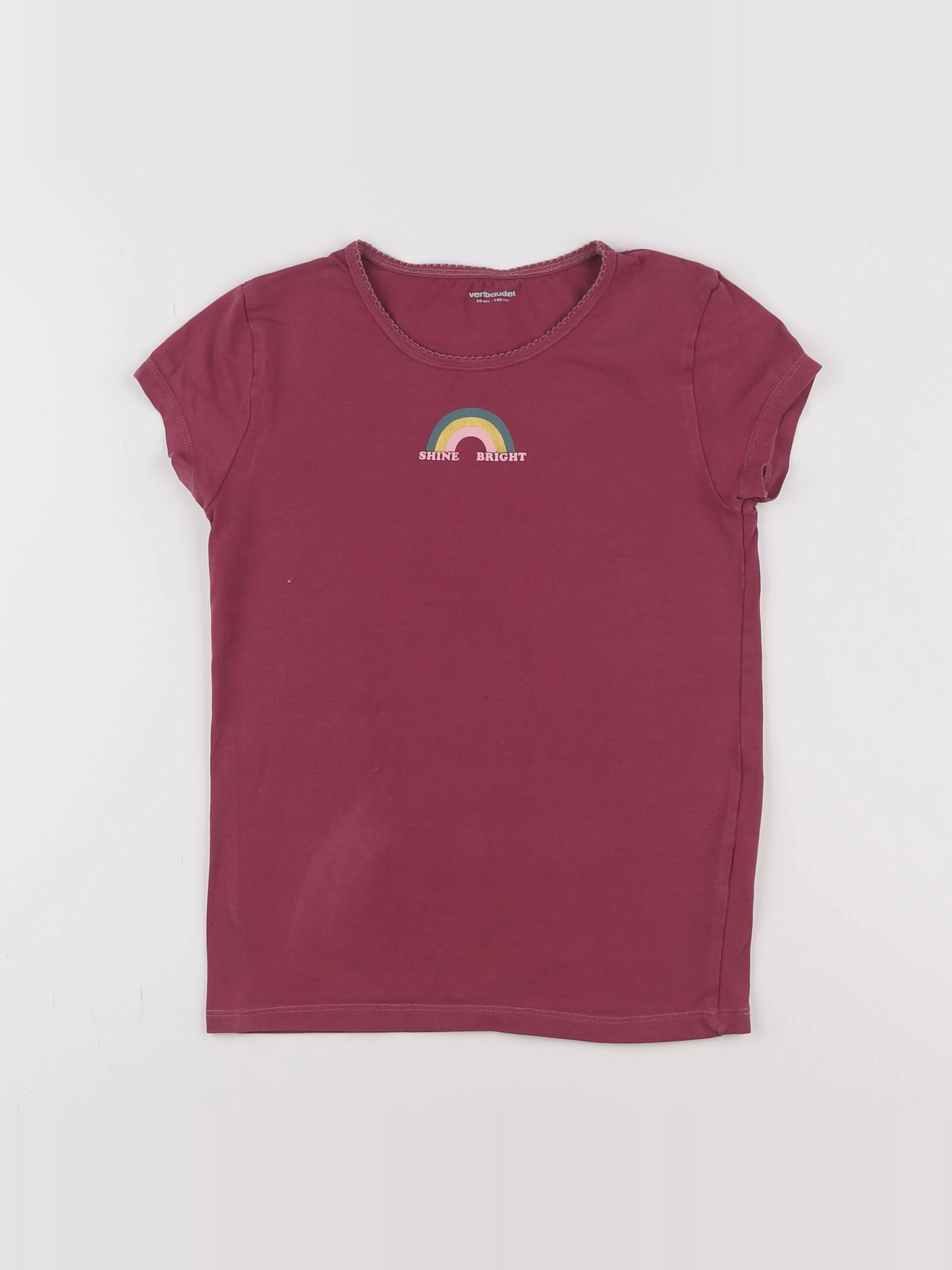 Vertbaudet - maillot de corps violet - 10 ans