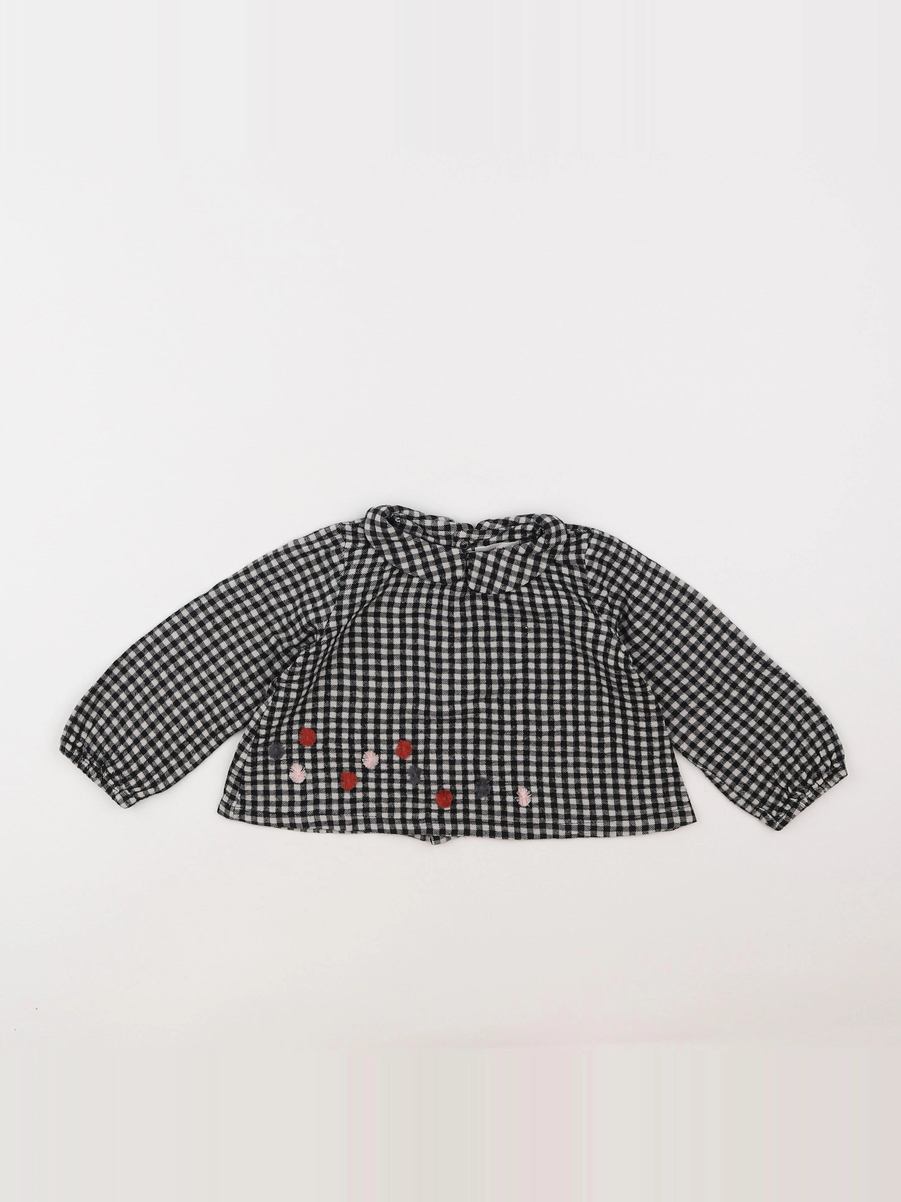 Catimini - blouse noir - 2 ans